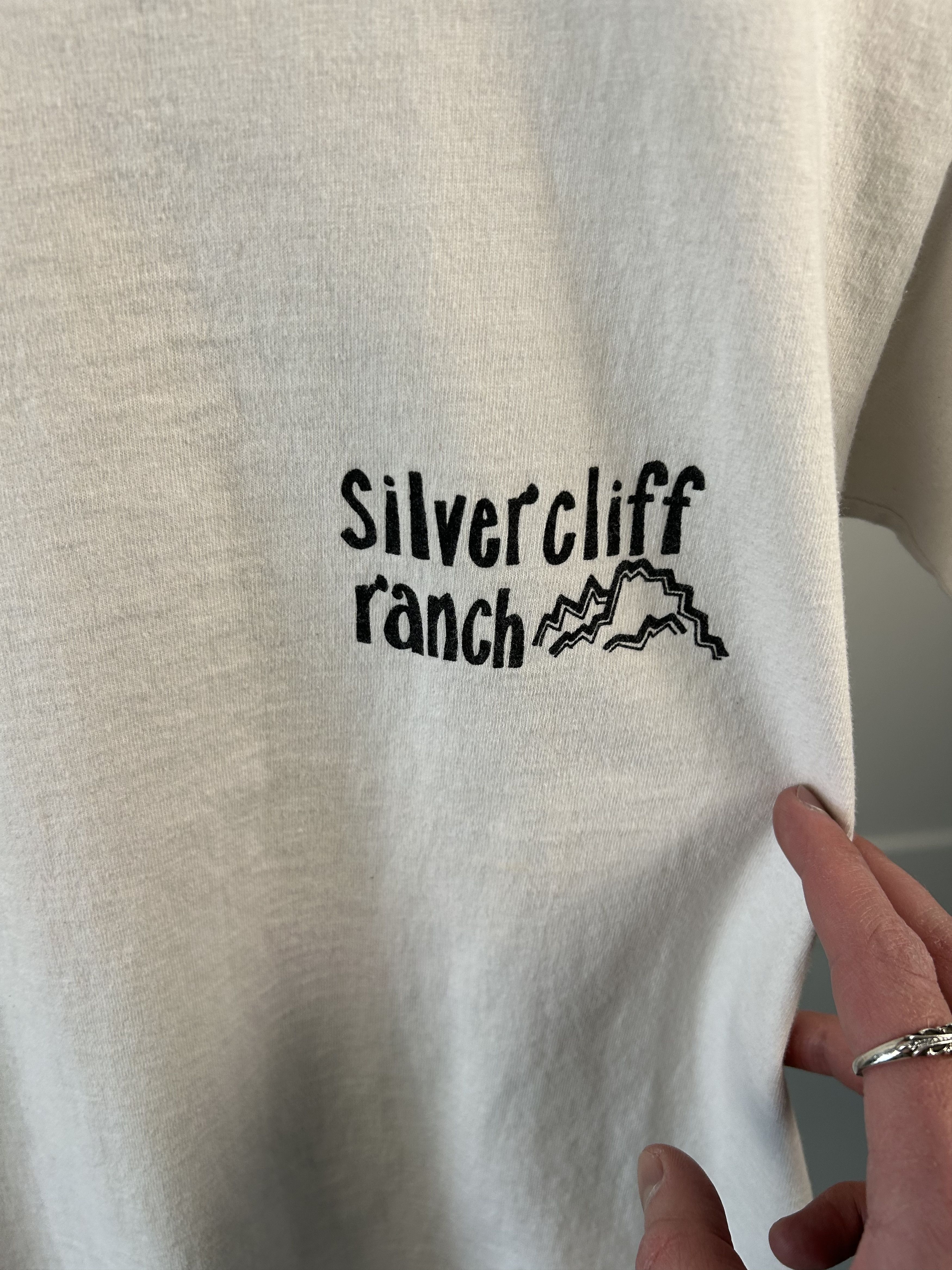 Vintage Vintage “Silver Cliff Ranch” Jesus Tee. Size US M / EU 48-50 / 2 - 2 Thumbnail