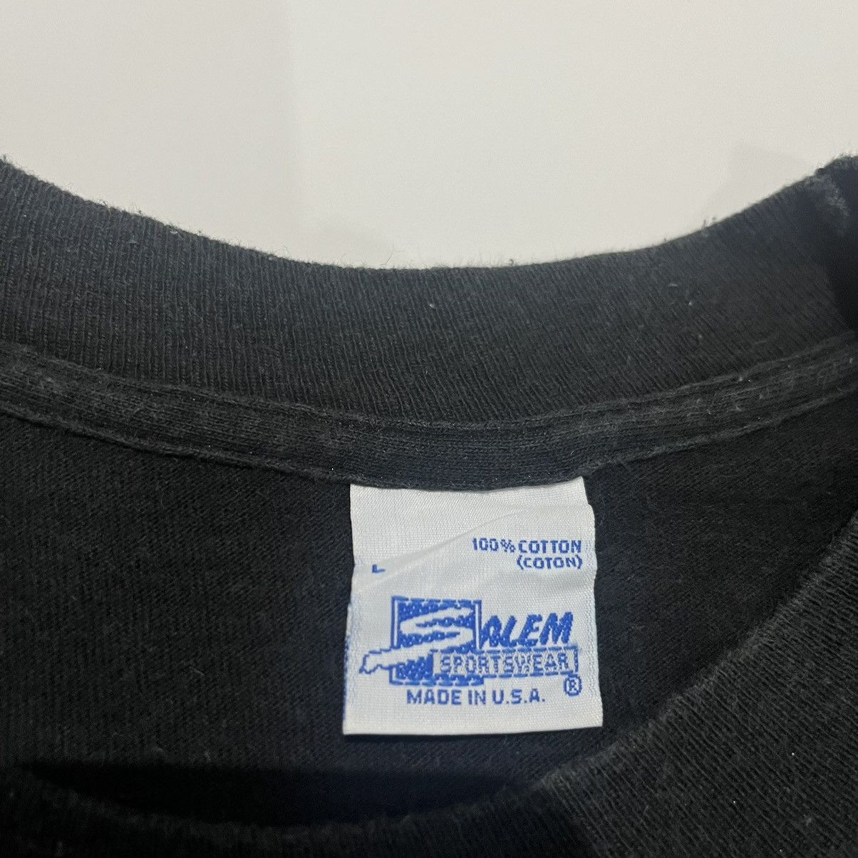 Salem Sportswear × Vintage Chicago Bulls Vintage Tee Salem tag Size US L / EU 52-54 / 3 - 3 Thumbnail