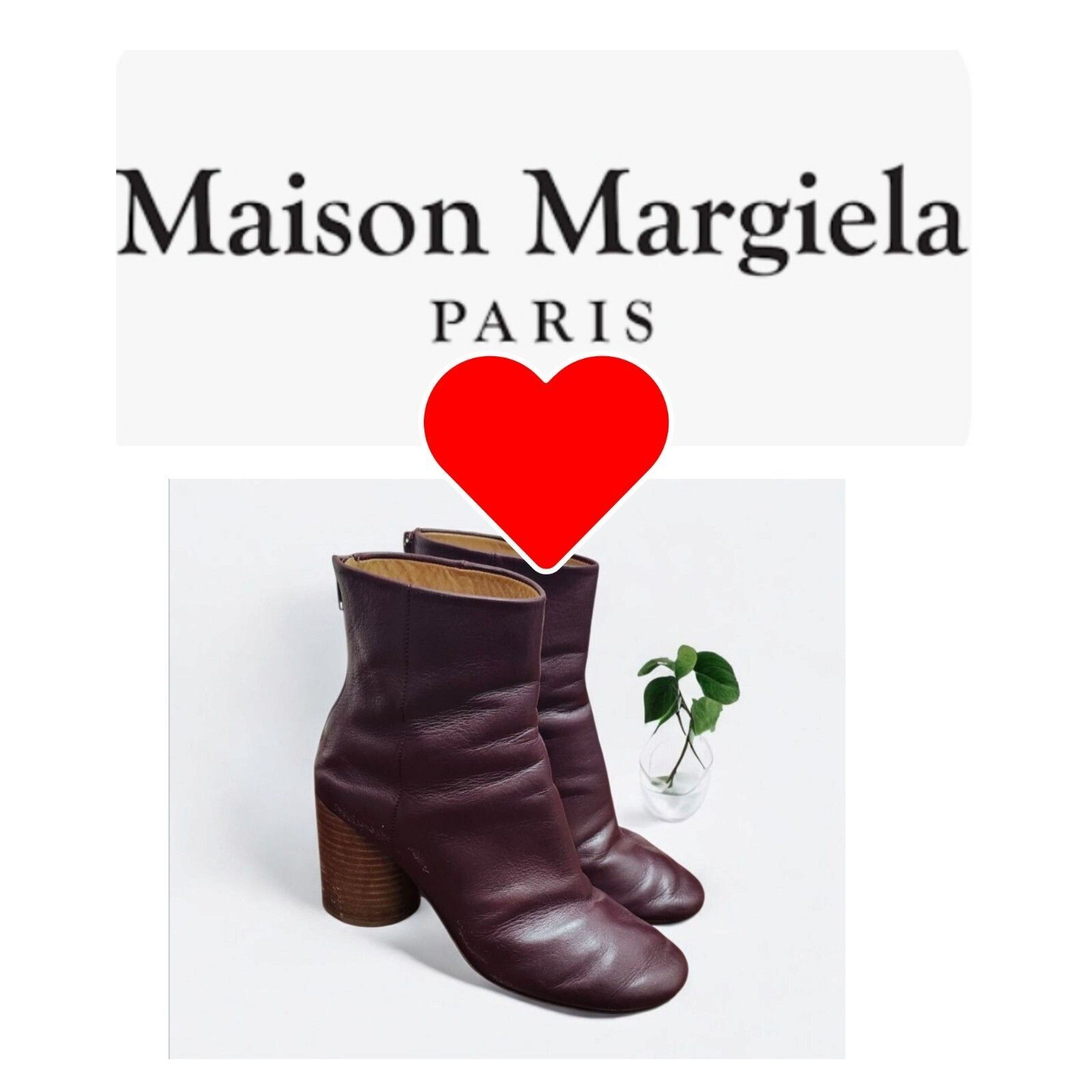 Maison Margiela Maison Martin Margiela Leather Ankle Boots EU 37/US 6.5 Size US 6.5 / IT 36.5 - 1 Thumbnail