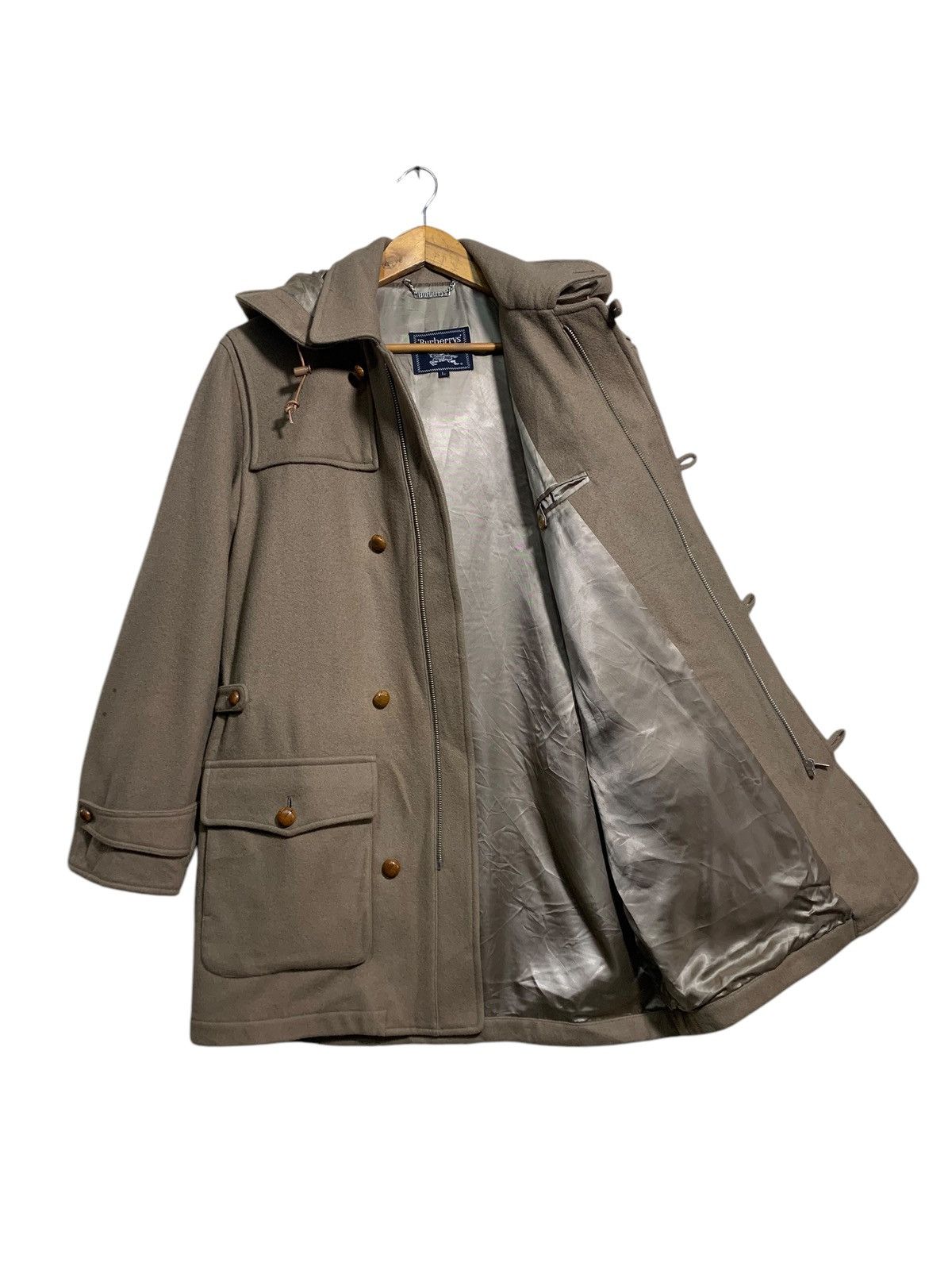 🔥BURBERRY WOOL HOODIE COATS