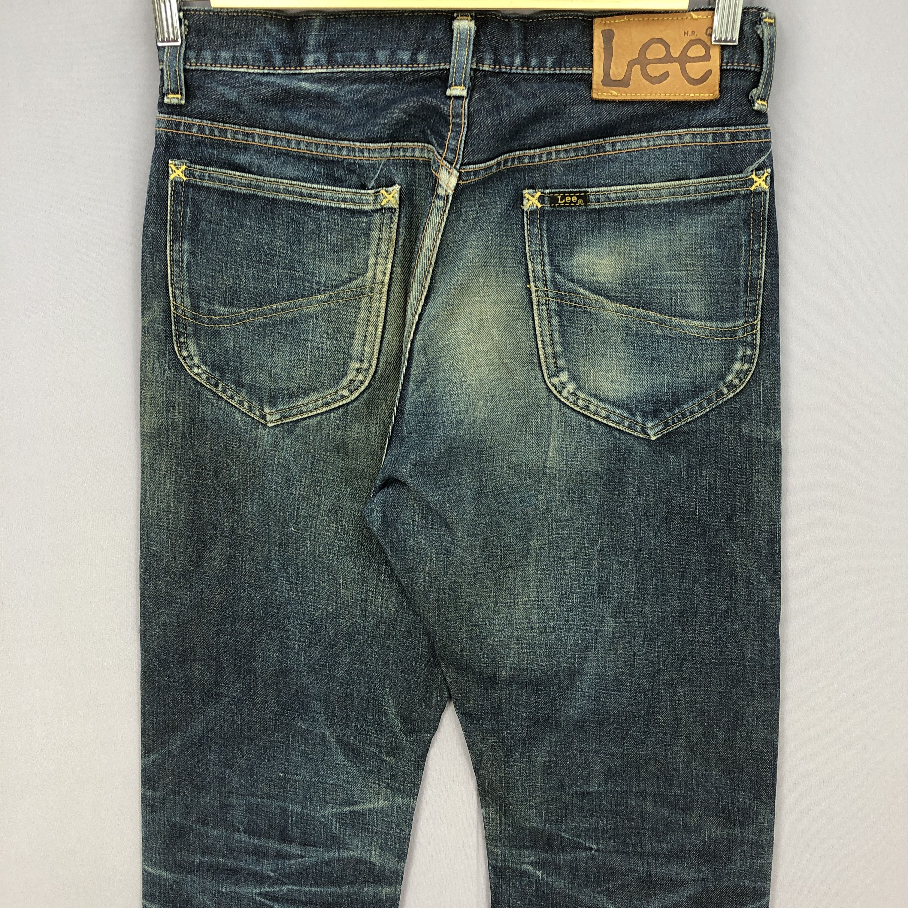 Lee Vintage 80's Lee Riders Sanforized Selvedge Jeans Denim Size US 30 / EU 46 - 4 Thumbnail