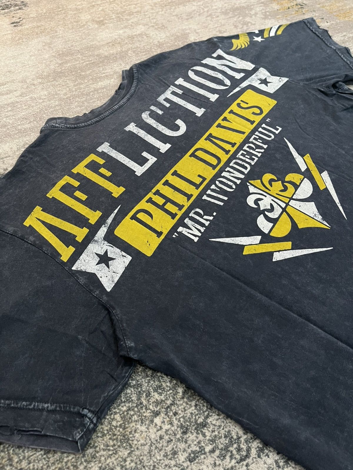 Affliction Vintage Shirt Affliction Phil Davis UFC On Fox 4 Walkout Size US L / EU 52-54 / 3 - 5 Thumbnail