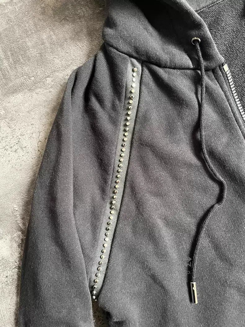 Saint Laurent Paris Saint Laurent Paris Hooded Assembled Studs Drawstring Card Size US S / EU 44-46 / 1 - 3 Thumbnail