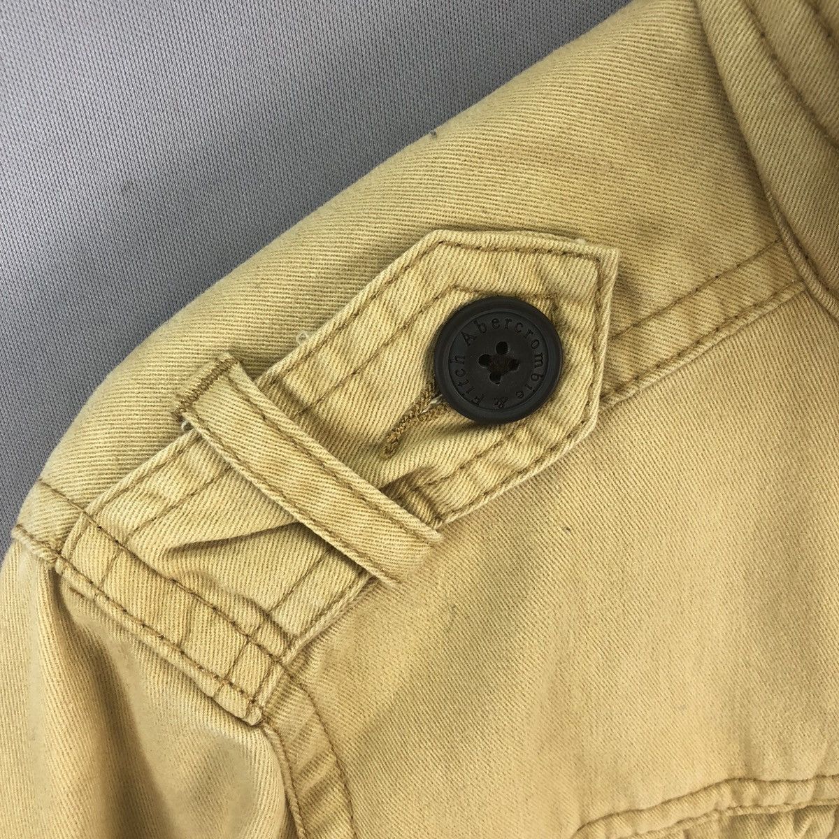 Abercrombie & Fitch Vintage 2000s A&F Zipper Saw Tooth Work Jacket - Faded Size US M / EU 48-50 / 2 - 10 Thumbnail