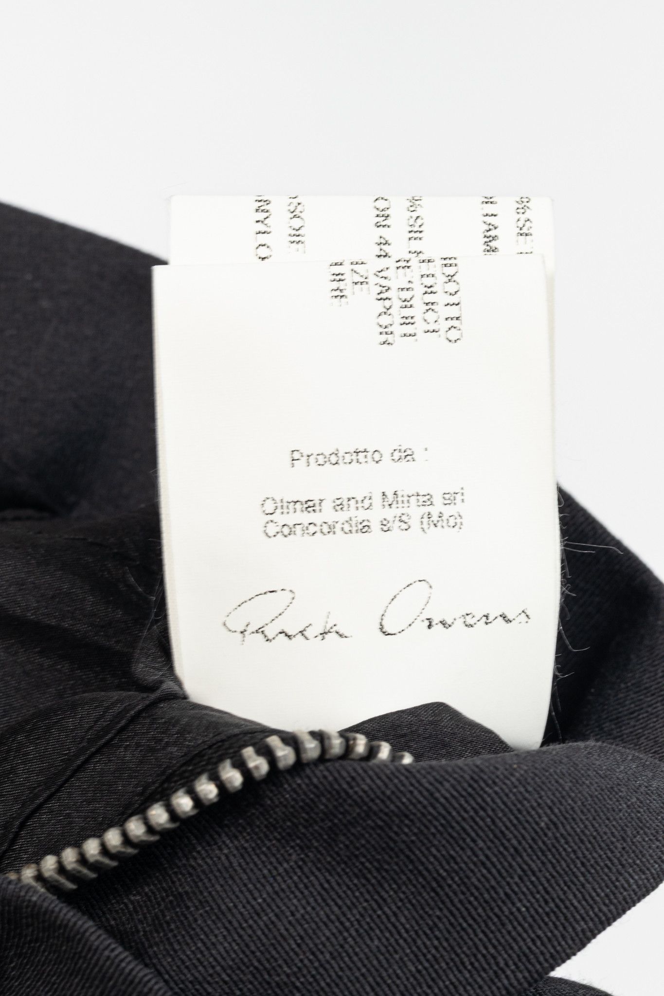 Rick Owens Rick Owens SS11 Runway Black Cotton & Silk Hi-Lo Zip Vest Size M / US 6-8 / IT 42-44 - 10 Thumbnail
