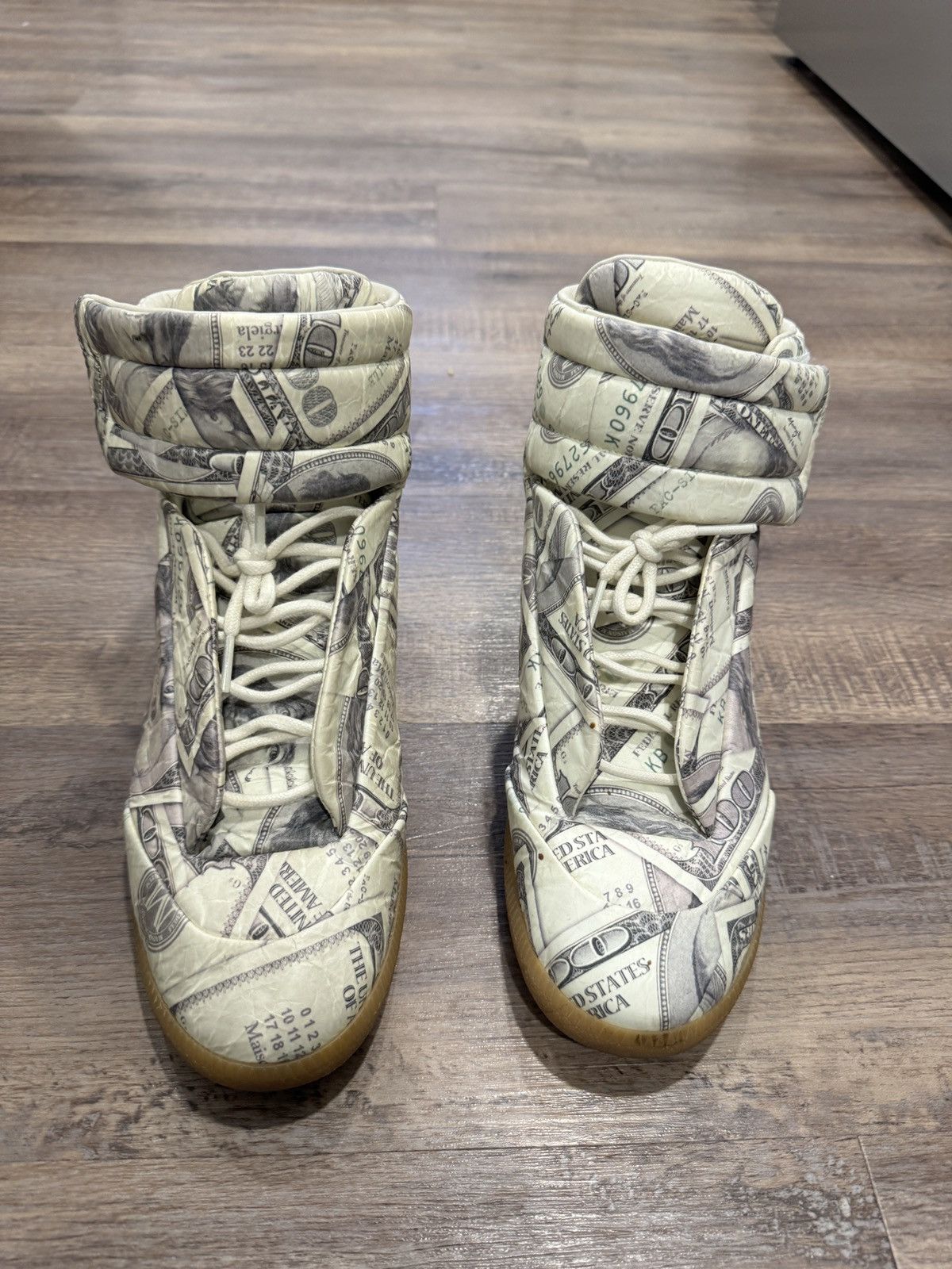 Maison margiela dollar shoes clearance
