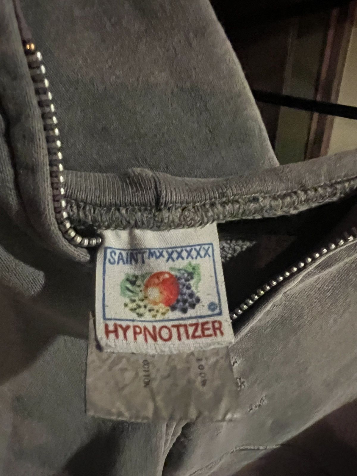 トップス SAINT MICHAEL DAMAGE ZIP PARKA SAINT MXXXXXX(セントマイケル) 商品ページ - ZIP PARKA DAMAGE / BLACK