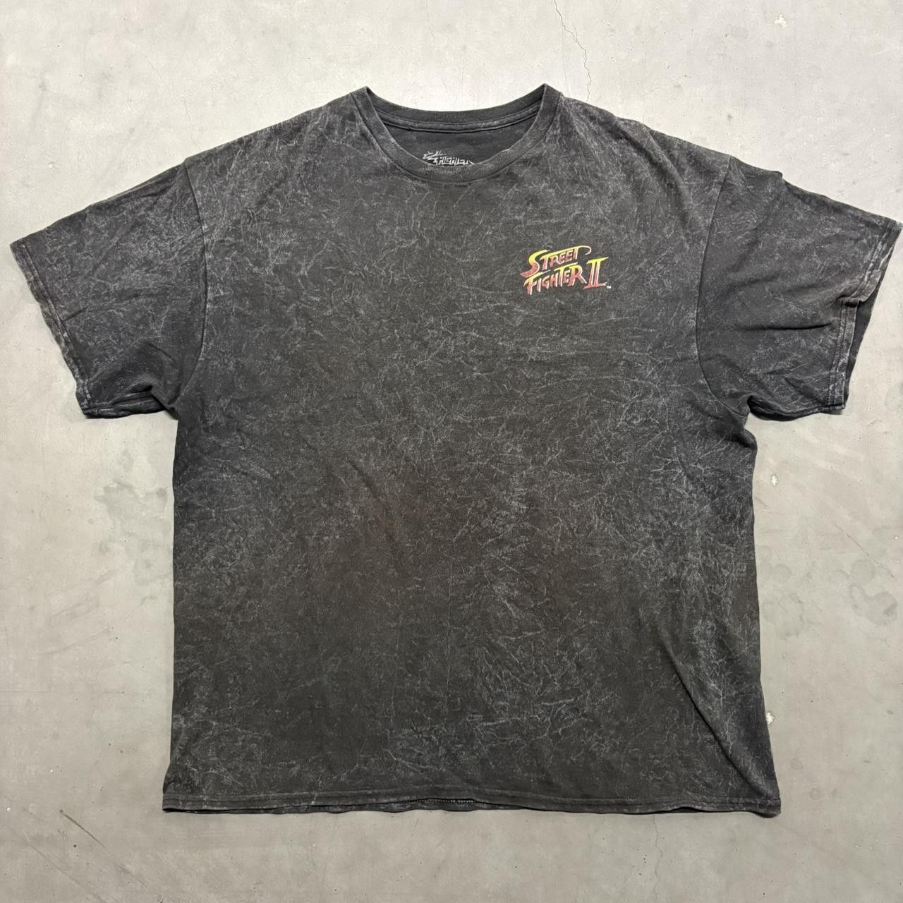 Vintage Crazy Vintage Y2K/2000s Street Fighter 2 Streetwear Style Graphic Tee! Size US XL / EU 56 / 4 - 3 Thumbnail