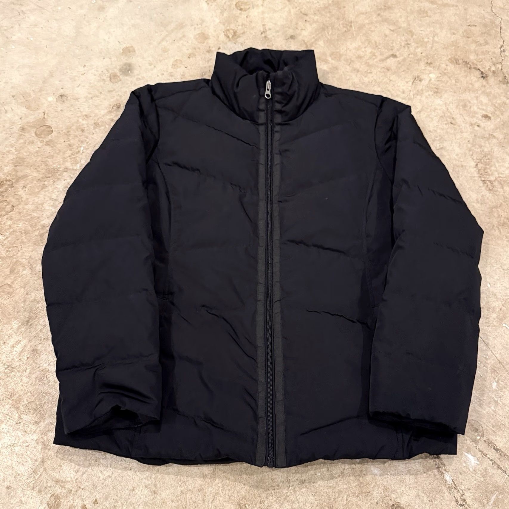 Lands' End Lands' End Puffer Jacket Down Nylon Black Womens Petite Large 14-16 Jacket Womens Down Puffer Lands' End Black Nylon Petite Large 14-16 Mens? Size L / US 10 / IT 46 - 2 Thumbnail