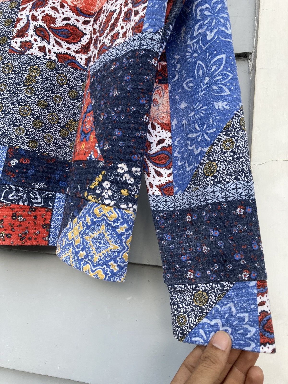 Zara Zara Patchwork Style Details Batik Style Kapital Boro Style Size M / US 6-8 / IT 42-44 - 15 Thumbnail