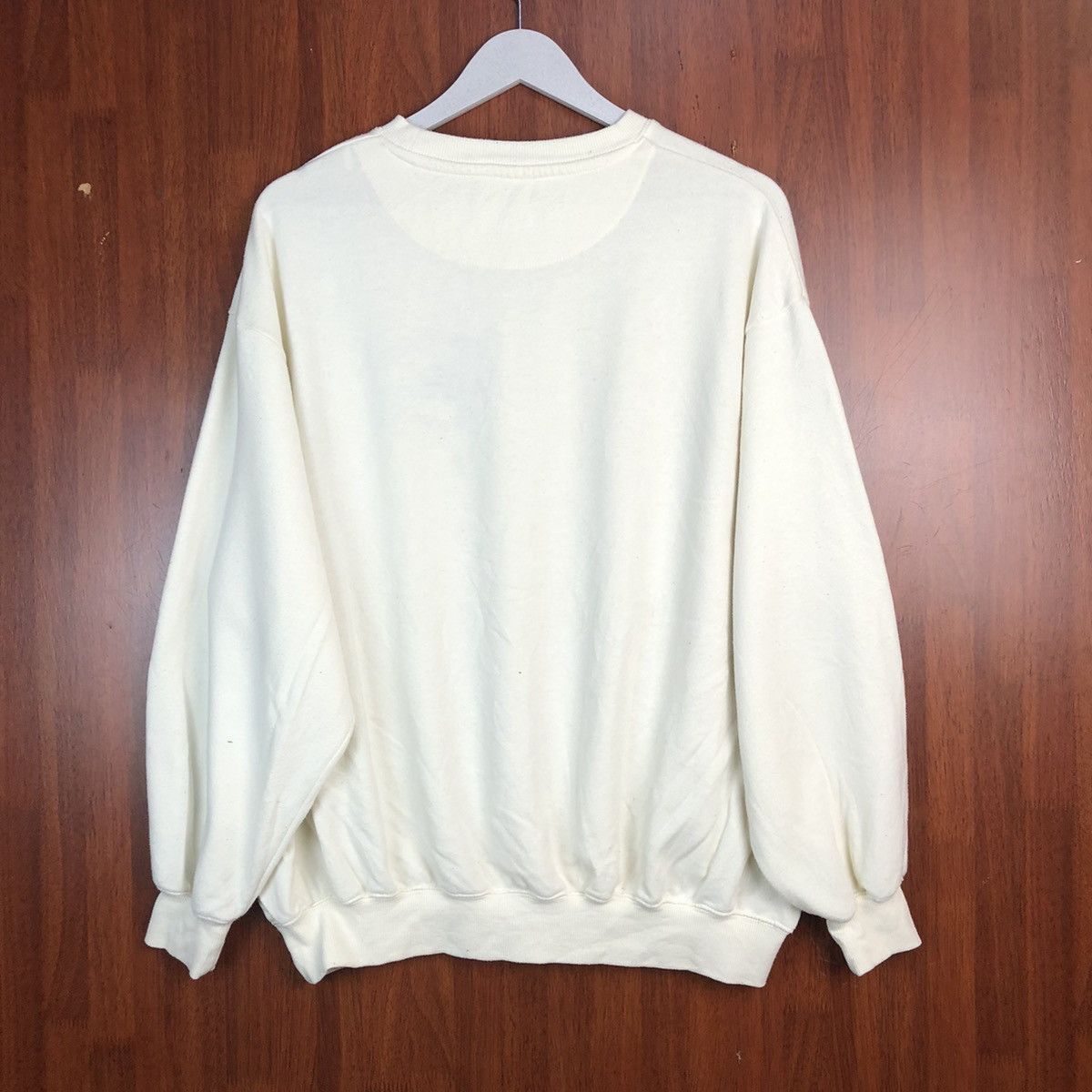 Converse × Vintage Converse All Star vintage White Sweatshirt #7524 Size US M / EU 48-50 / 2 - 12 Thumbnail