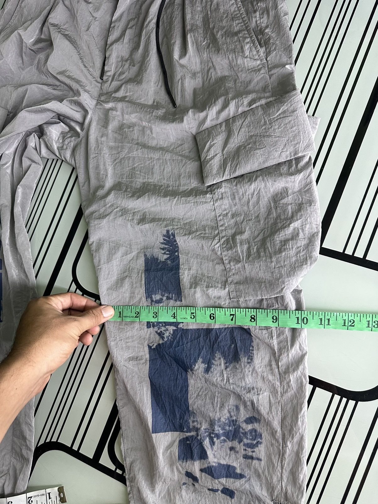 Takashi Murakami Vtg Estnation Amane Murakami Cargo Nylon Pant Size US 31 - 19 Thumbnail