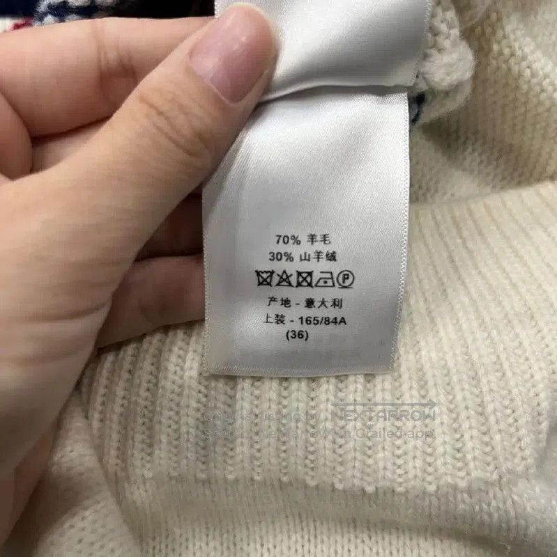 Dior Dior White Wool Pullover Sweater for Women . Size S / US 4 / IT 40 - 4 Thumbnail