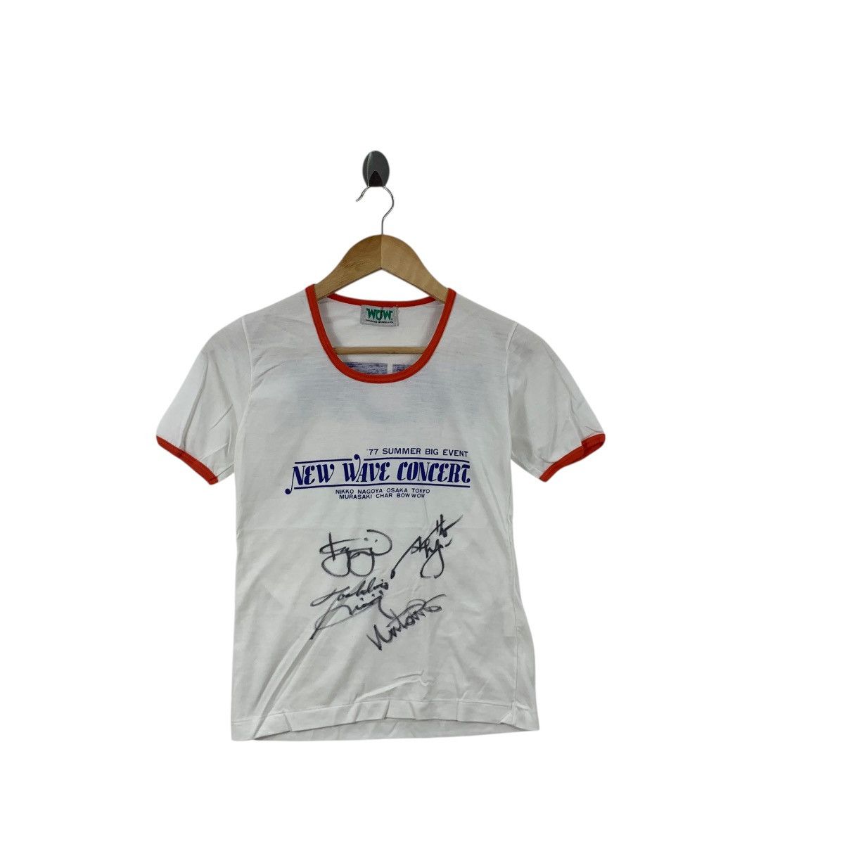 Band Tees Vintage 1977 BOW WOW WOW Band Malcolm Mclaren Tee Shirt Top Size L / US 10 / IT 46 - 3 Thumbnail