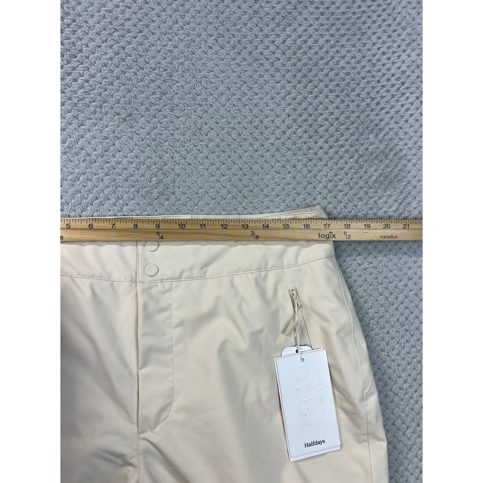 Other Halfdays Alessandra Womens Ski Pants Sz L Oat Milk Premium Size 38" / US 16 / IT 52 - 16 Thumbnail