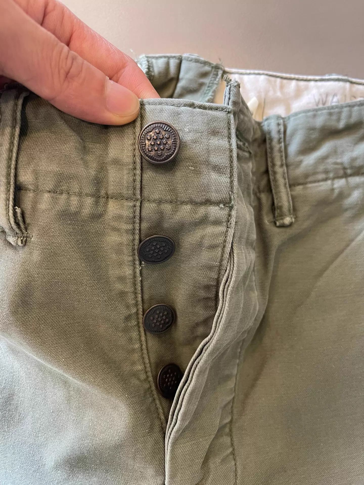 RRL Ralph Lauren RRL Rare Military Officer Pants Olive Drab 28/30 New Size US 28 / EU 44 - 2 Thumbnail