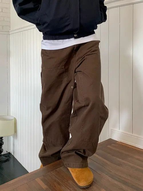 VIBE Panel Baggy Wide Leg Denim Jeans Size US 33 - 1 Thumbnail