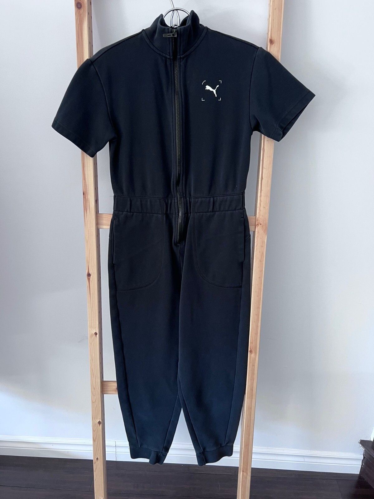 Puma Puma 583556 Nu-tility Zip Jumpsuit Black ( XS ) Size 27" / US 4 / IT 40 - 3 Thumbnail