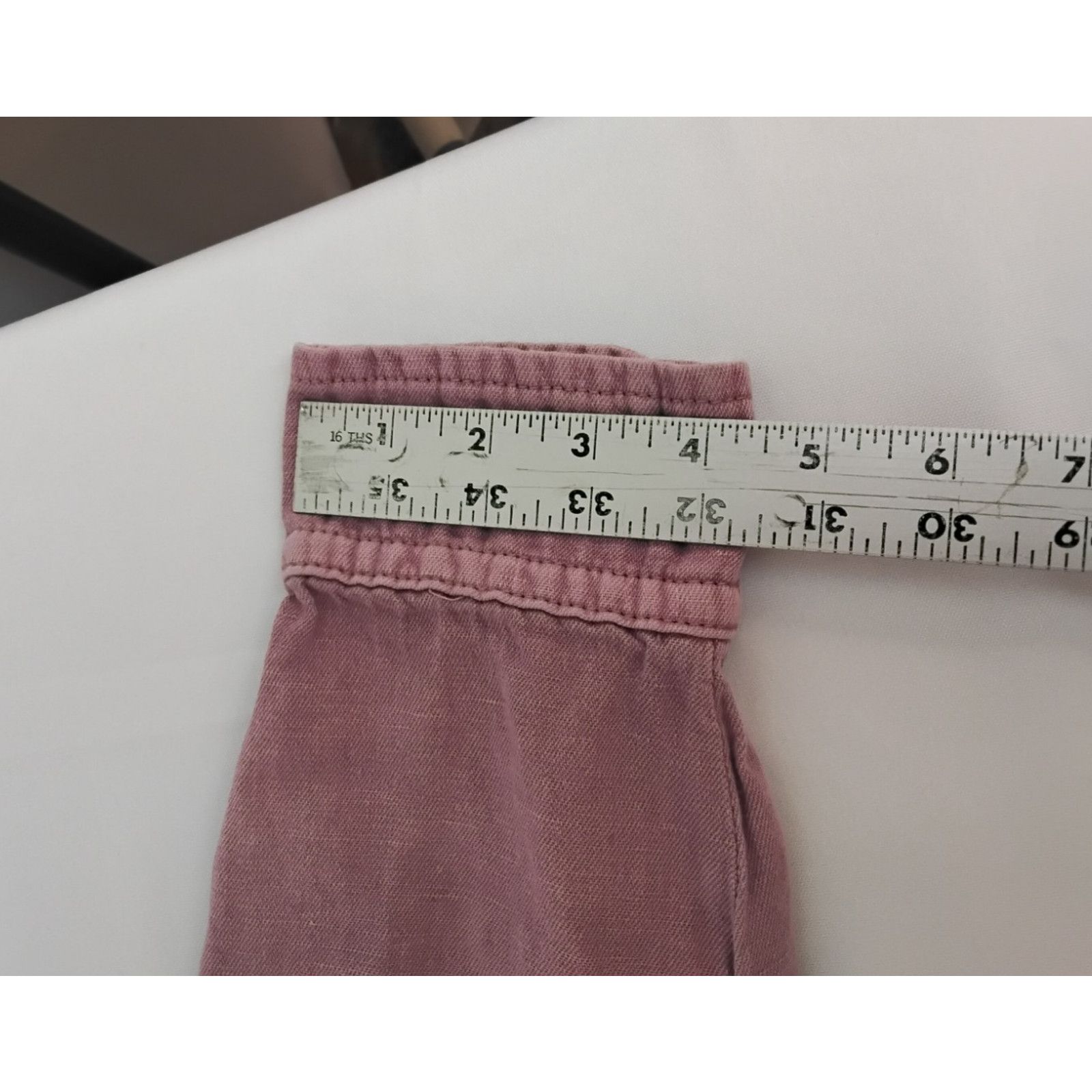 Faherty Faherty Top Women's M Pink Long Sleeve Organic Cotton Blend Size M / US 6-8 / IT 42-44 - 8 Thumbnail
