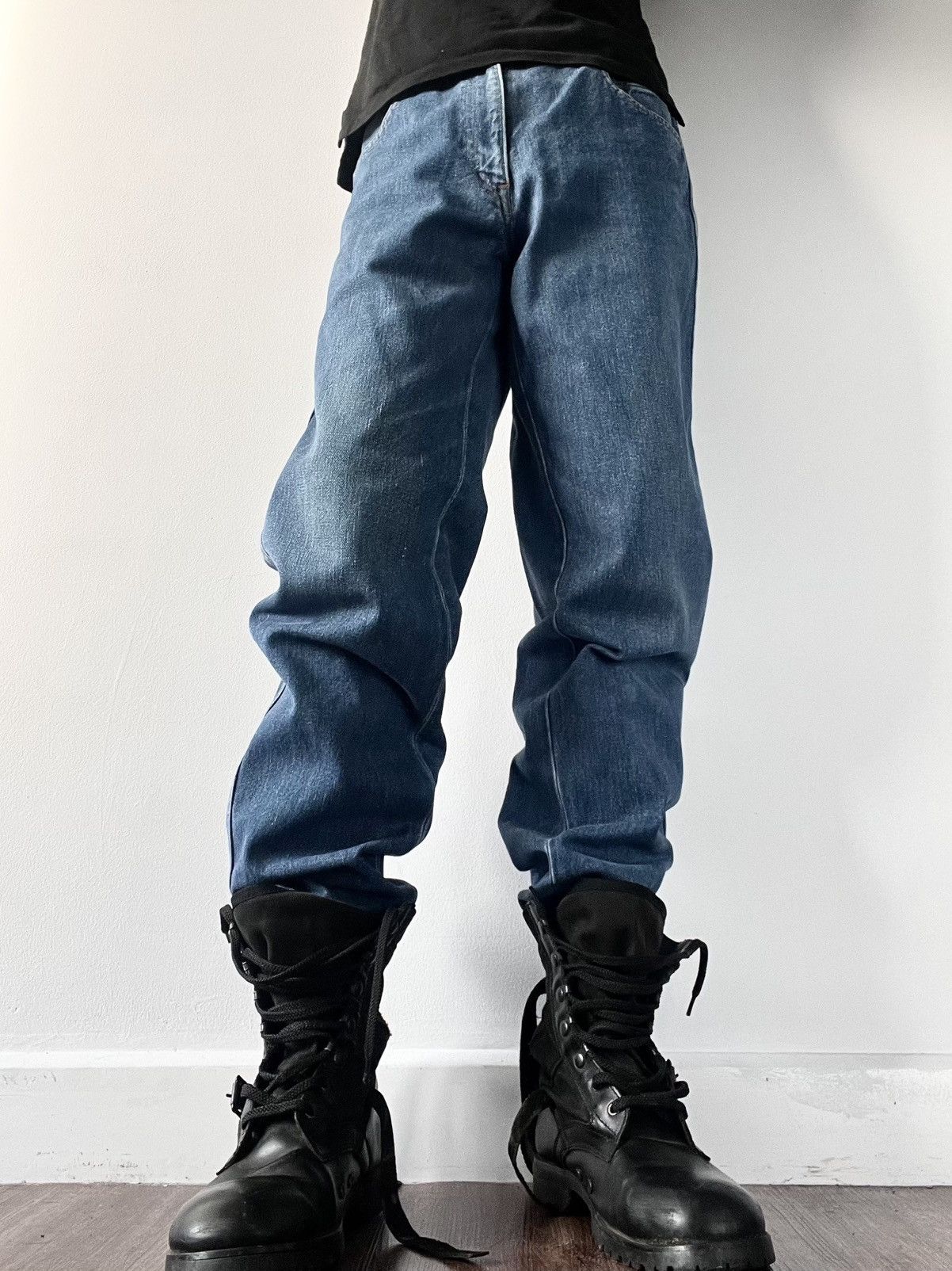 Comme des Garcons AD2012 Comme Des Garcons Homme Baggy Jeans Size US 32 / EU 48 - 3 Thumbnail
