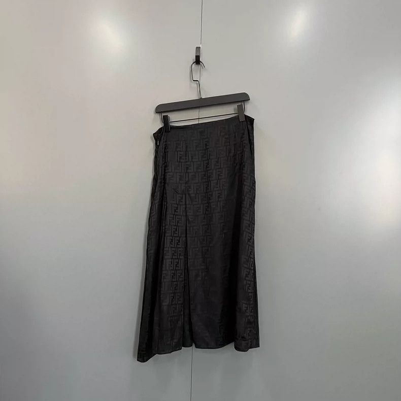 Fendi Fendi Monogram ALine Skirt Size 44 Size US 44 / EU 60 - 2 Thumbnail