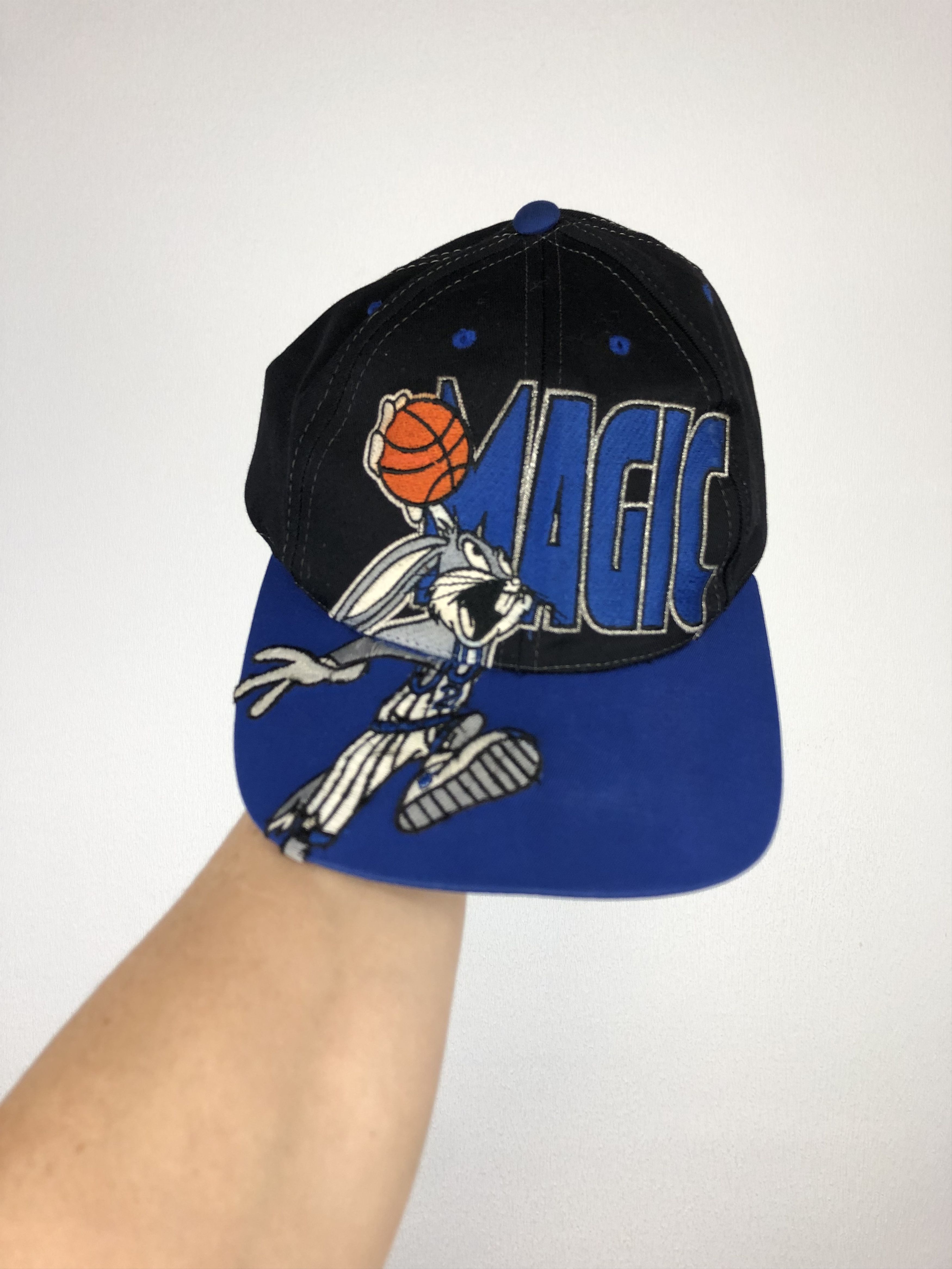 NBA × Vintage Vintage Orlando Magic Hat Cap Snapback Intercap Bunny Adult Size ONE SIZE - 1 Thumbnail