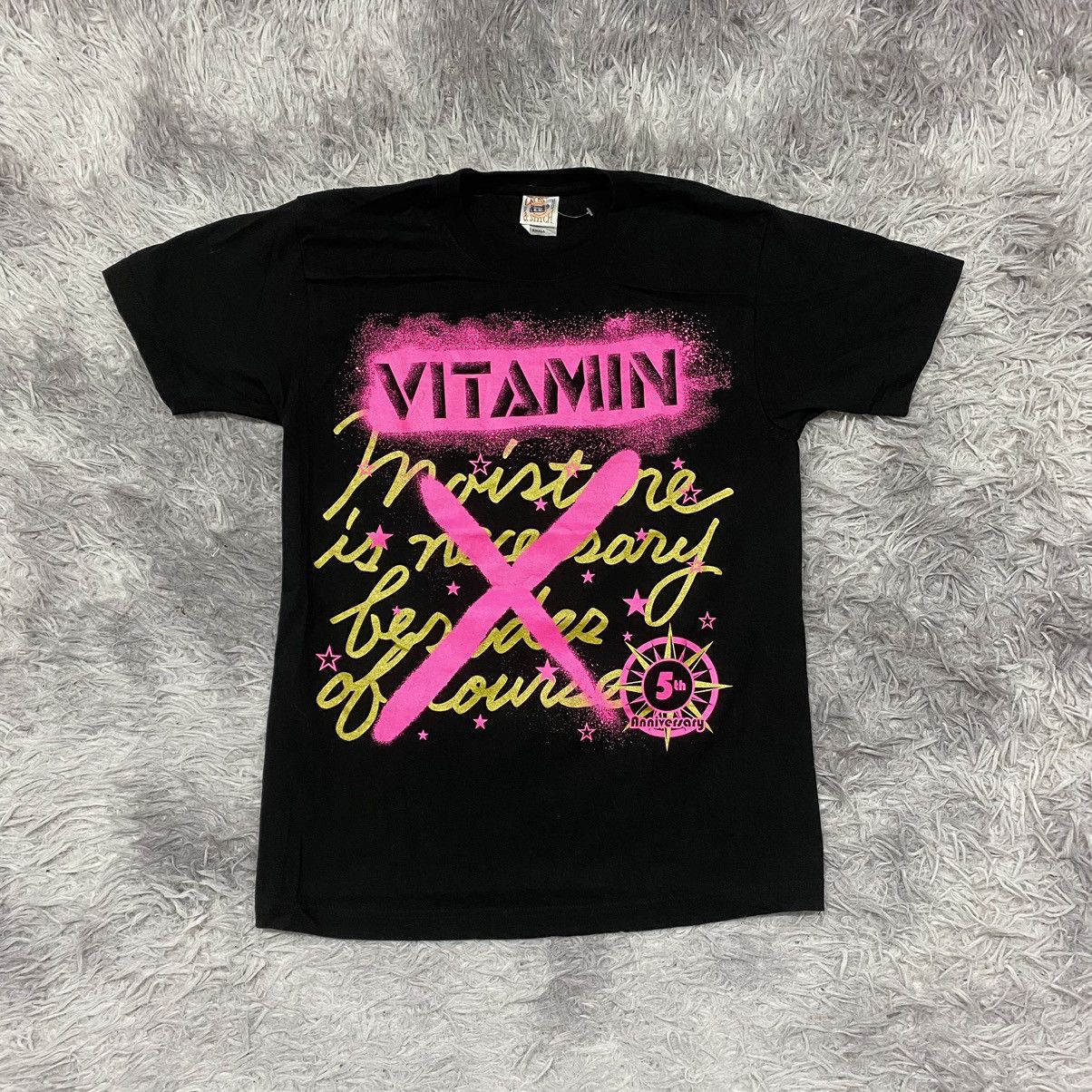 Band Tees × Japanese Brand × Vintage Vitamin X band Size US S / EU 44-46 / 1 - 1 Thumbnail