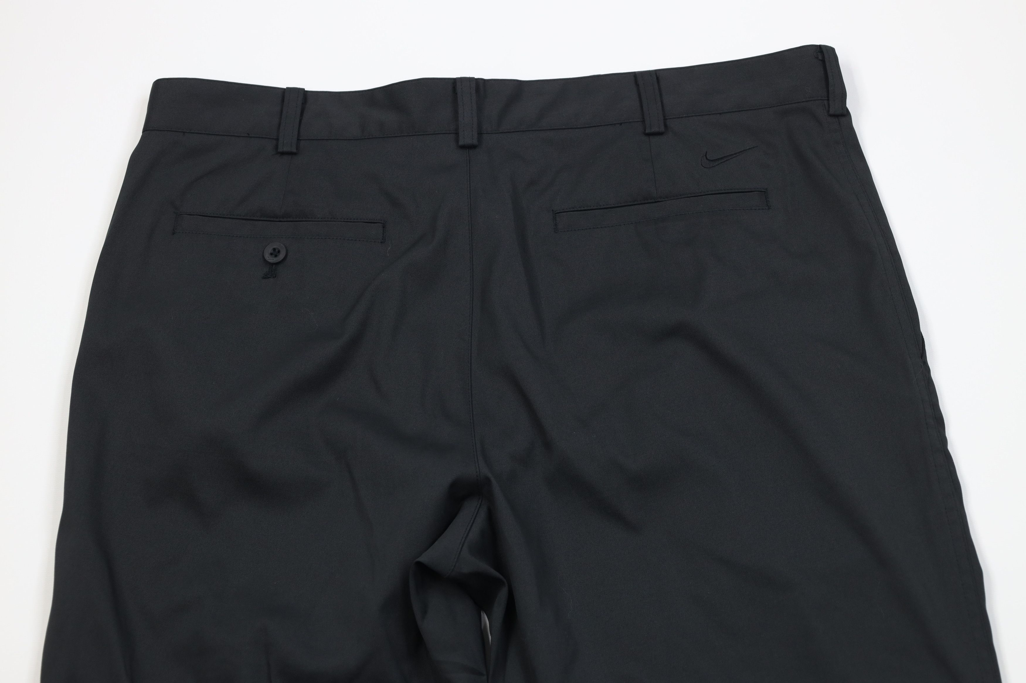 Nike Vintage Y2K Nike Golf Wide Leg Chino Pants Trousers Black Size US 36 / EU 52 - 10 Thumbnail