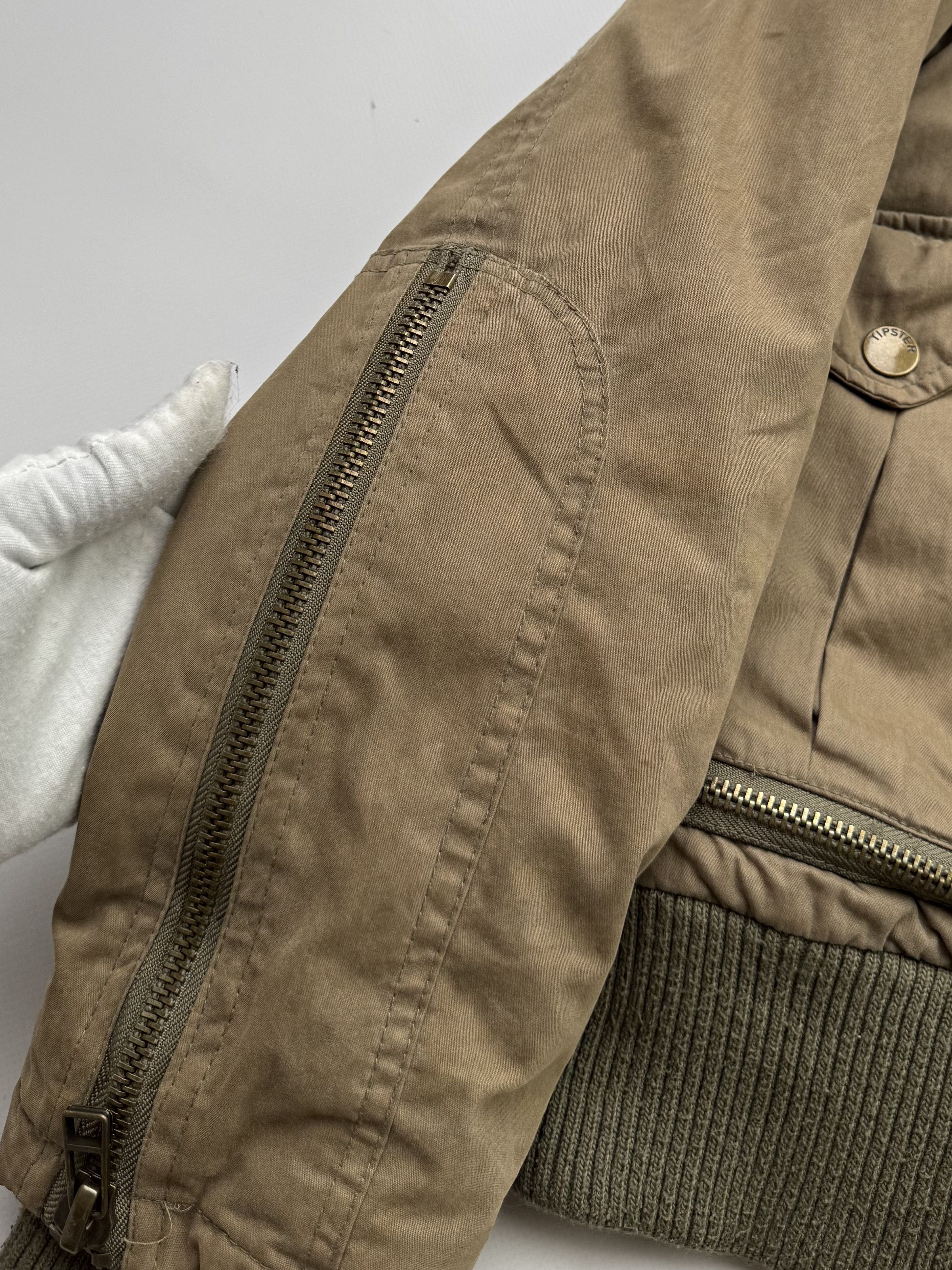 Japanese Brand Vintage Cropped Jacket With Zippers B616(V145)E2 Size US S / EU 44-46 / 1 - 7 Thumbnail