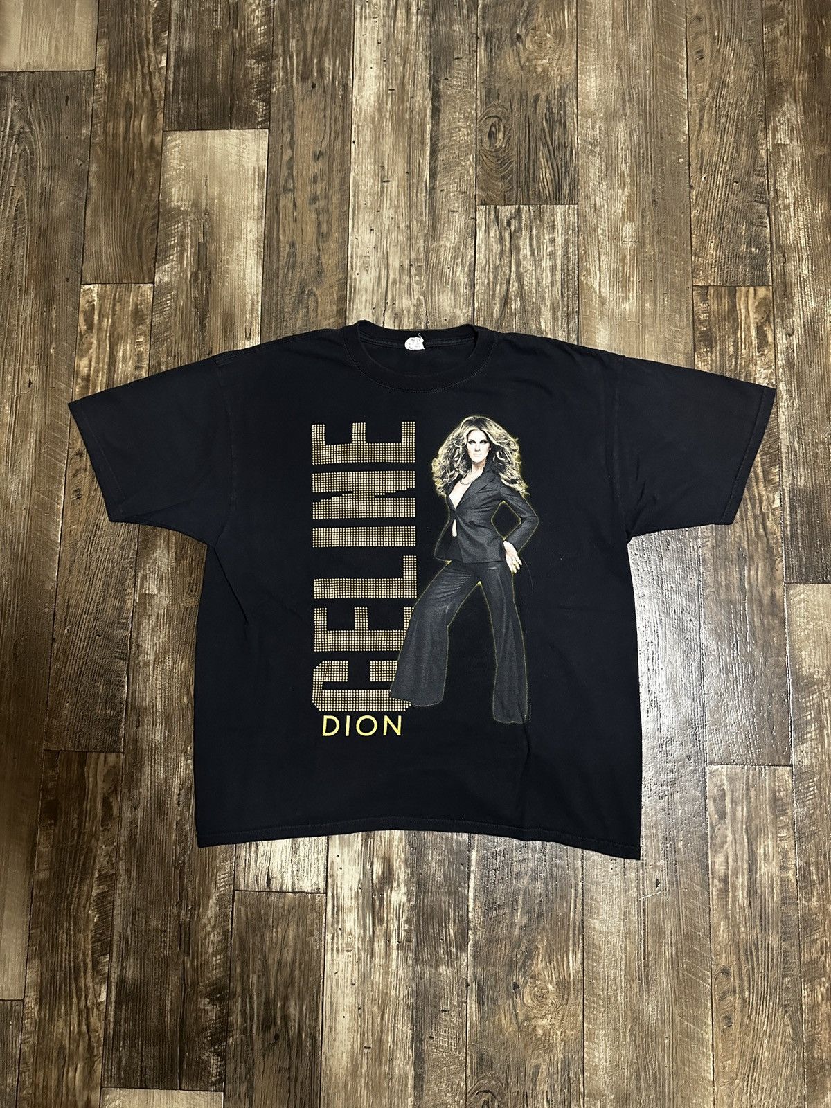 Vintage 2008 Celine Dion Tour Tee Size US XXL / EU 58 / 5 - 1 Thumbnail