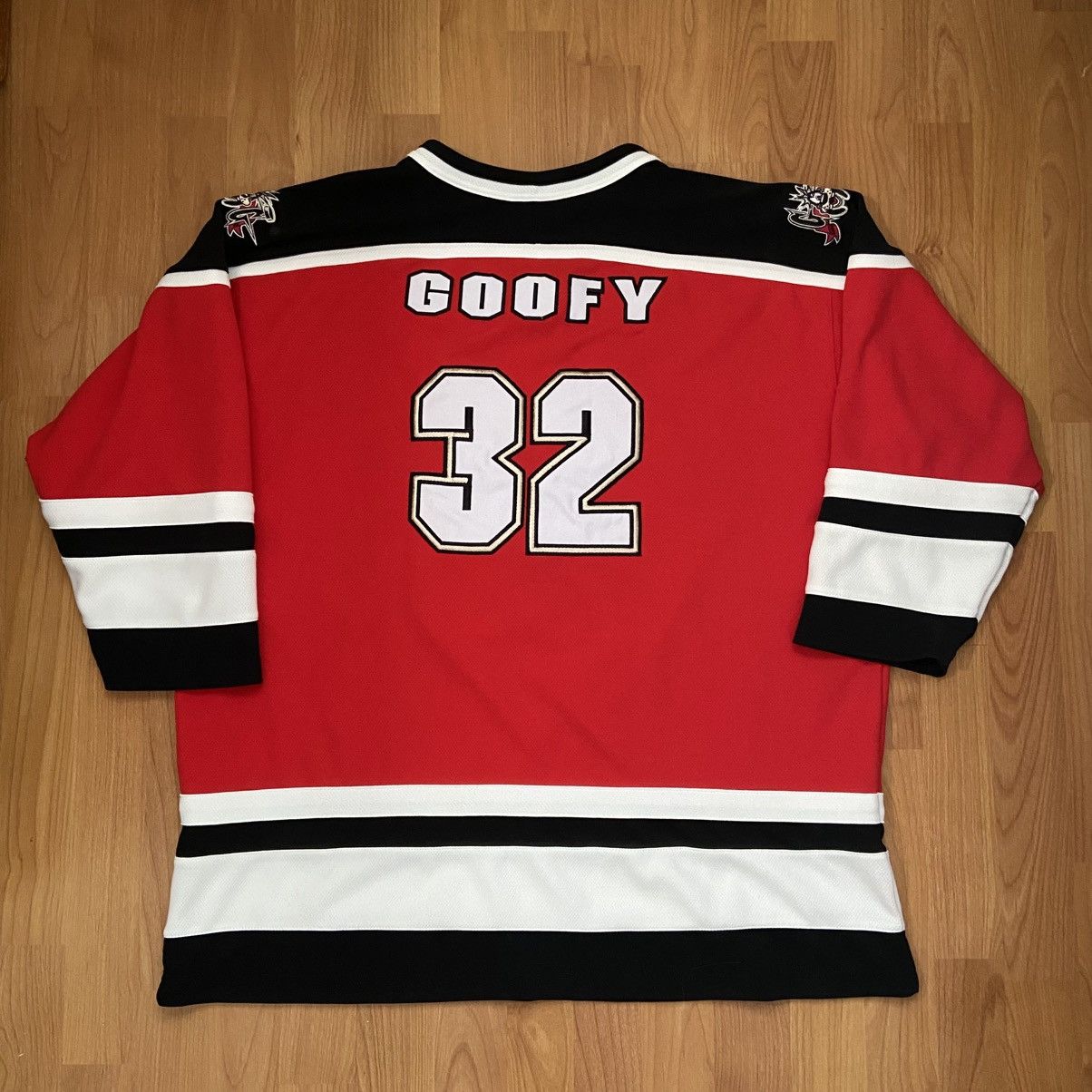 Disney Disney Goofy Guardians #32 Vintage Hockey Jersey Men’s XL Size US XL / EU 56 / 4 - 3 Thumbnail