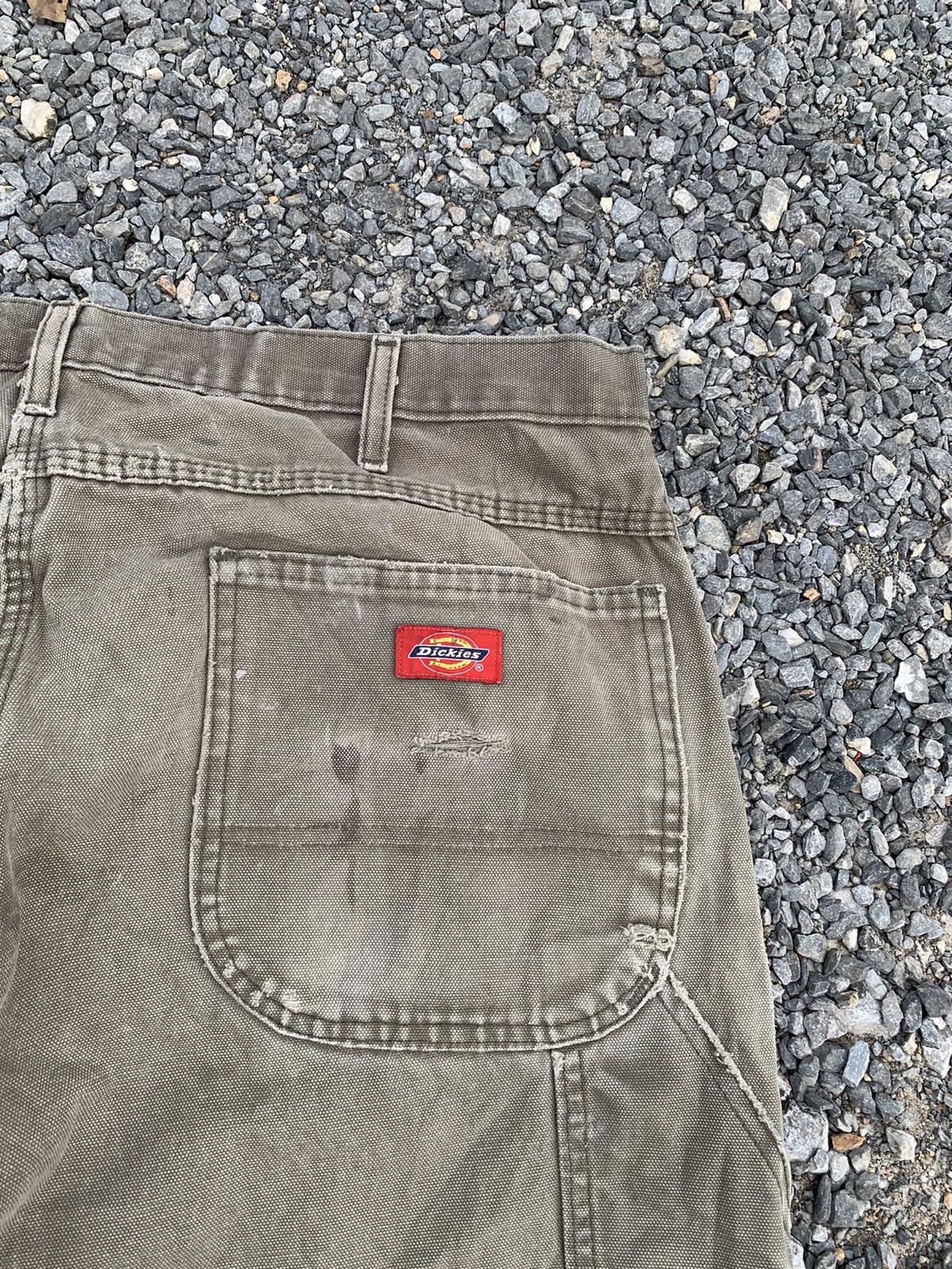 Dickies VINTAGE DICKIES CARPENTER WORKWEAR FADED DISTRESSED DENIM Size US 36 / EU 52 - 10 Thumbnail
