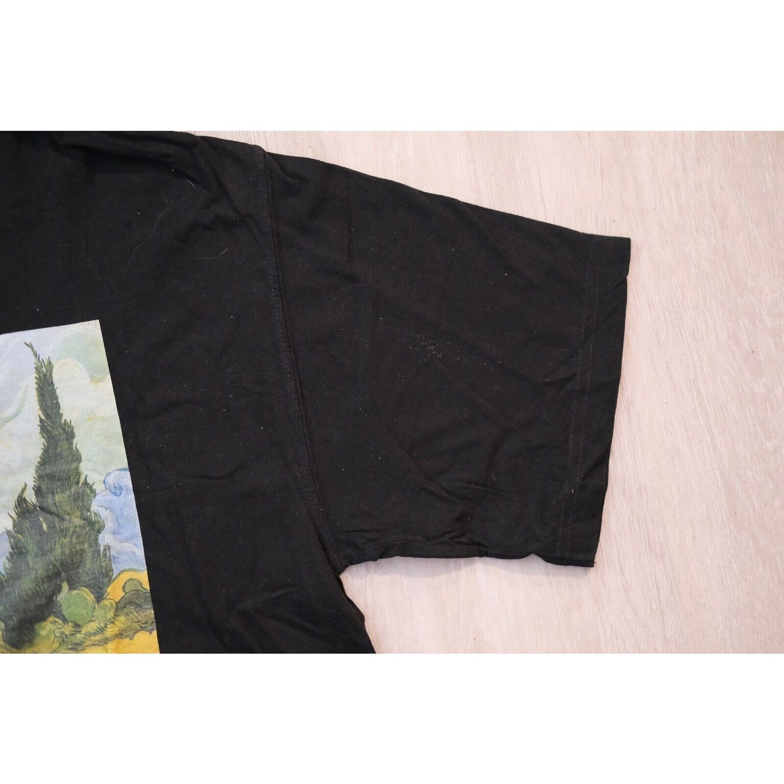 Other Vintage Laurent Monteil Van Gogh Art Paint Tee Large Black Size US L / EU 52-54 / 3 - 3 Thumbnail