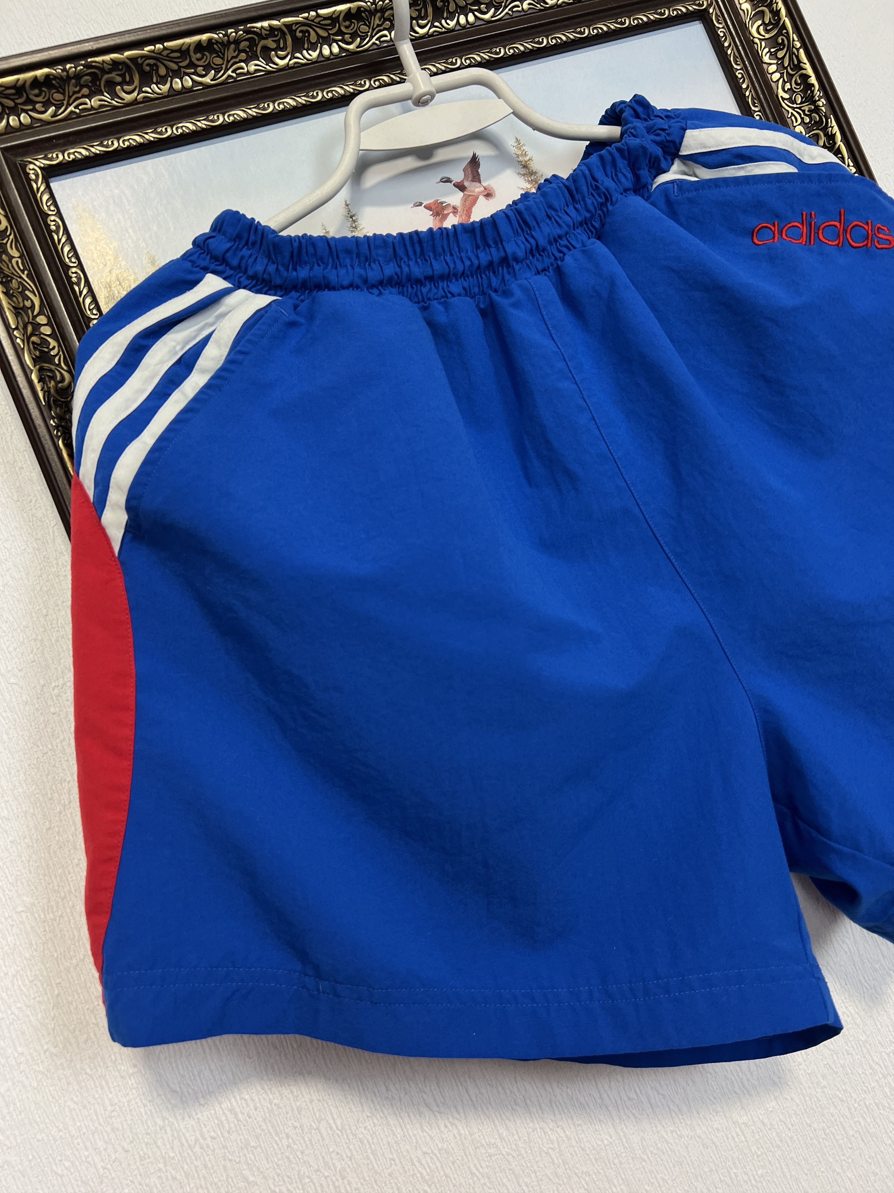 Adidas Vintage 90's Adidas Shorts Sport Rare Sport Swimming Hype Size US 34 / EU 50 - 3 Thumbnail