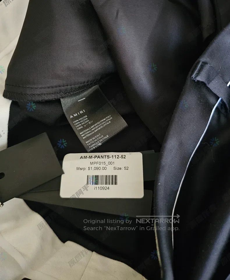 Amiri Amiri Wide Leg Pants Size US 36 / EU 52 - 5 Thumbnail