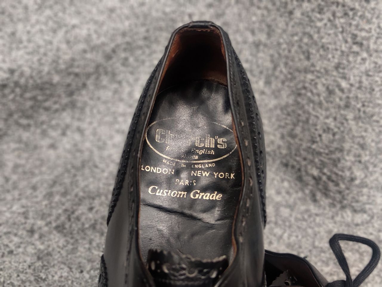 Church's Church's Burwood Polished Binder Brogue Black Leater shoes Size US 10 / EU 43 - 20 Thumbnail