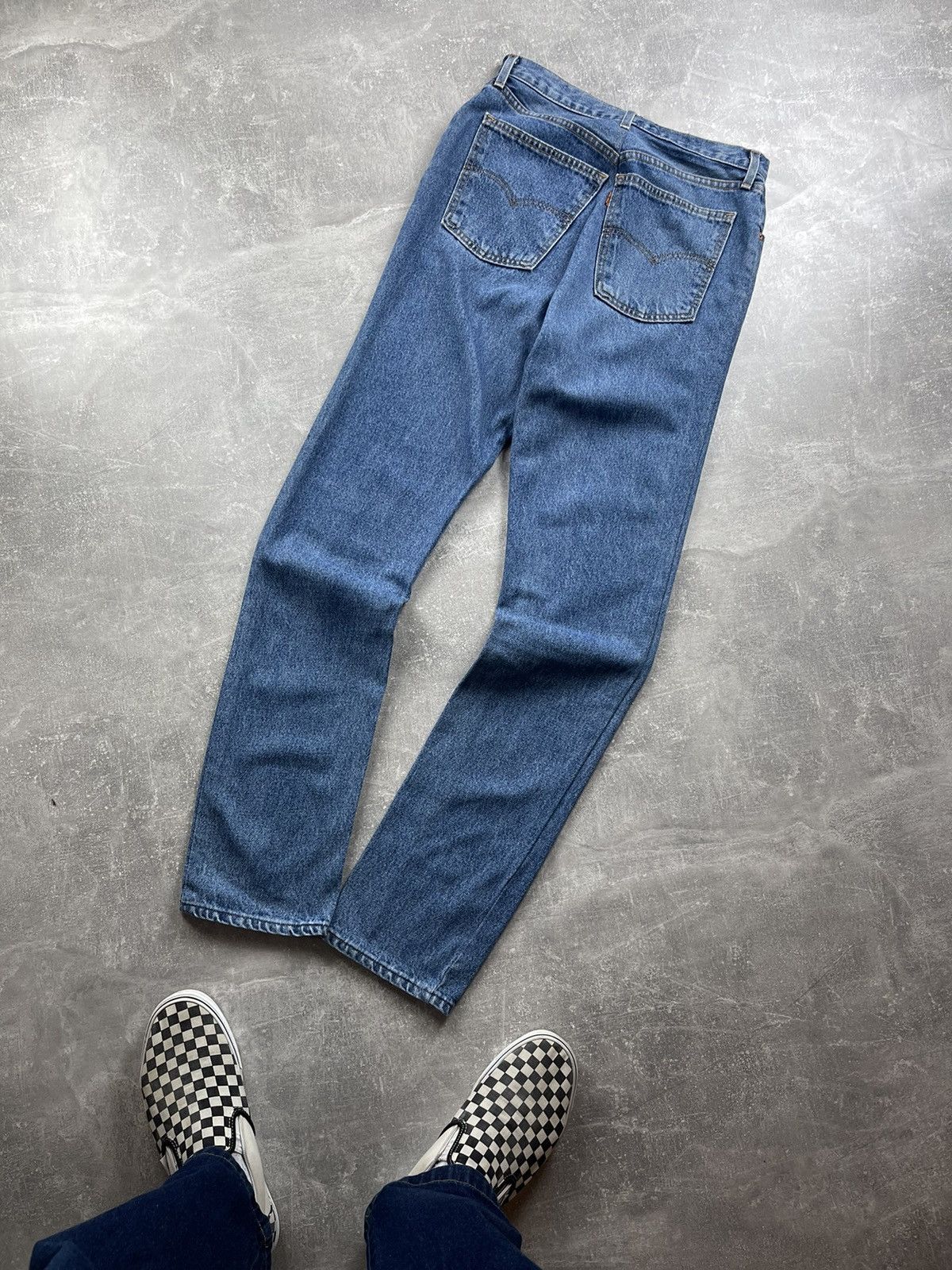 Levi's Vintage Clothing × Vintage Levi’s 615 Guide Straight Slim Fit Jeans Made In Belgium Size US 34 / EU 50 - 1 Thumbnail