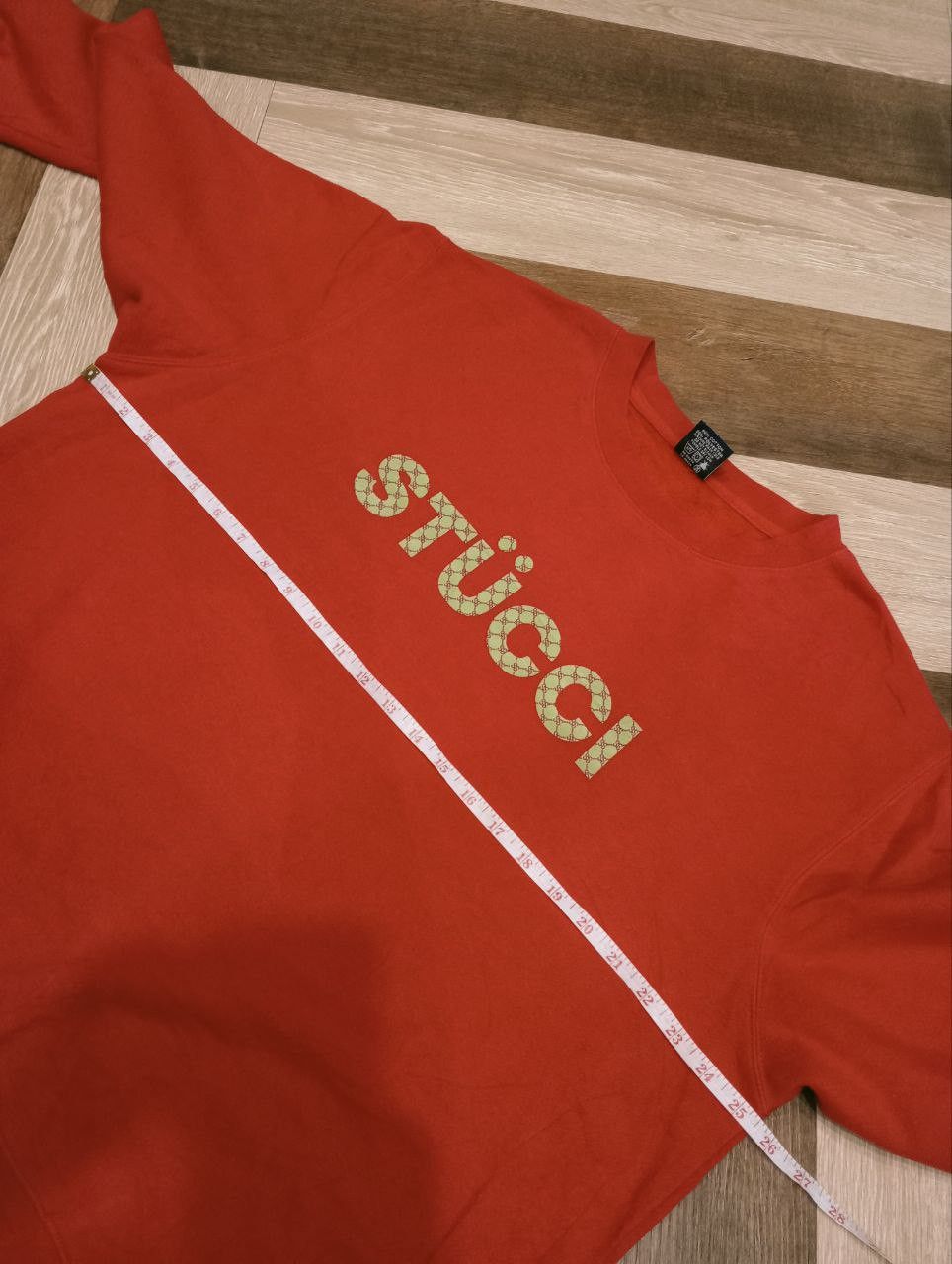 Stussy VINTAGE STUSSY STUCCI MONOGRAM OVERSIZED SEEATSHIRT Size US M / EU 48-50 / 2 - 10 Thumbnail
