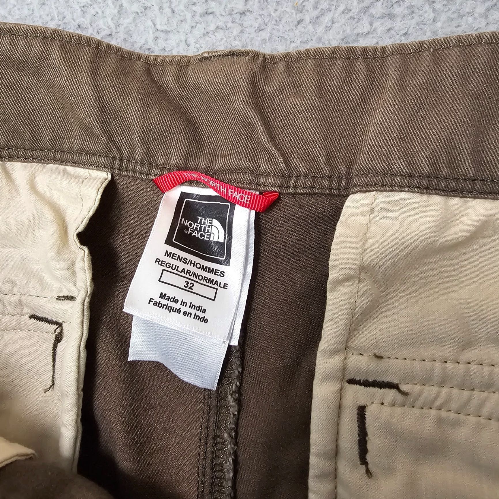 The North Face The North Face Shorts Mens Cargo Knit Outdoor Brown 32 Short Regular Pockets Cotton Nylon Breathable Quick Dry Moisture Wicking Signature Logo Size US 32 / EU 48 - 5 Thumbnail