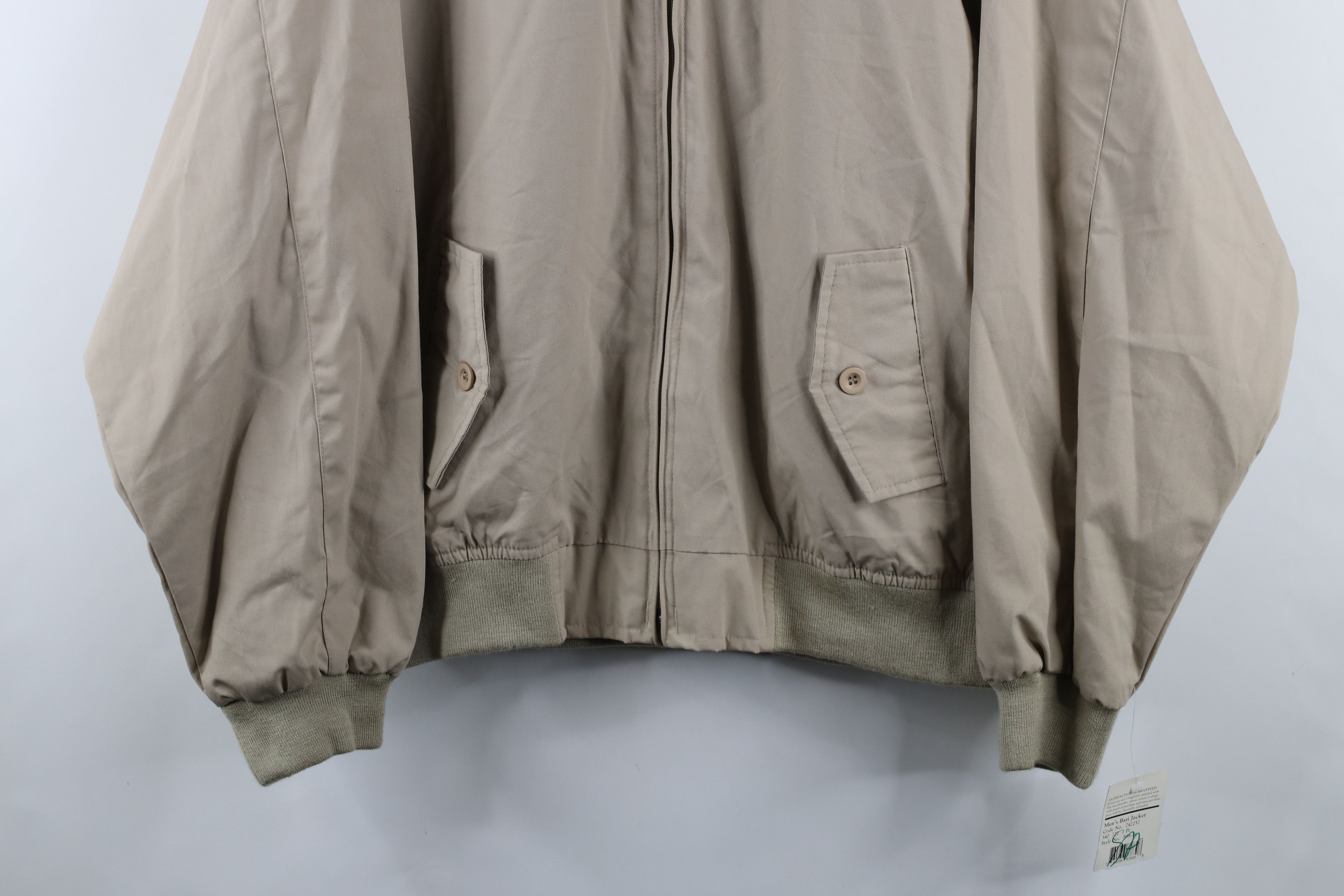 Vintage Deadstock Vintage 90s Streetwear Full Zip Bomber Jacket Size US L / EU 52-54 / 3 - 3 Thumbnail