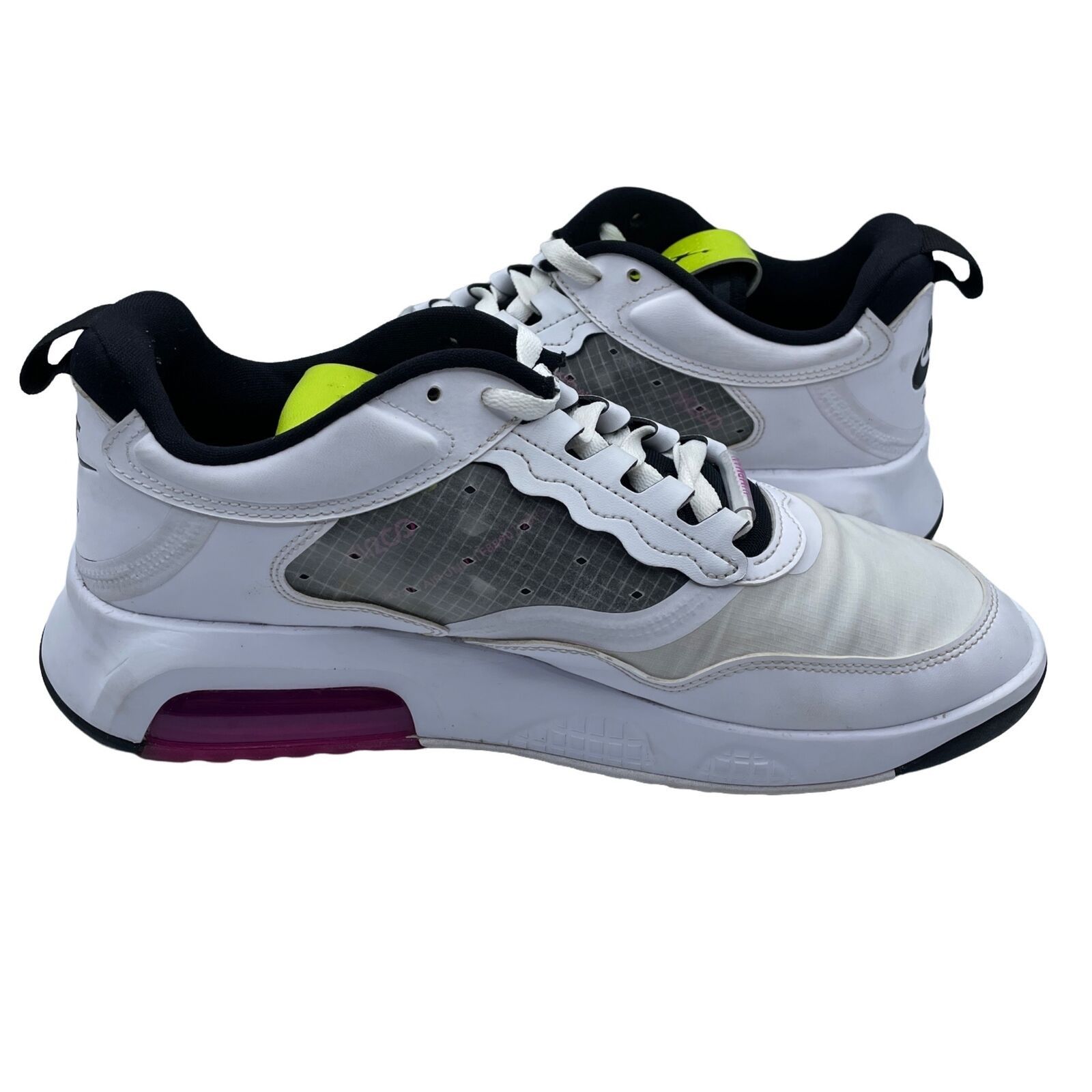 Nike Nike Air Jordan Max 200 Vibrant White Yellow Shoes Mens 10.5 Size US 10.5 / EU 43-44 - 5 Thumbnail
