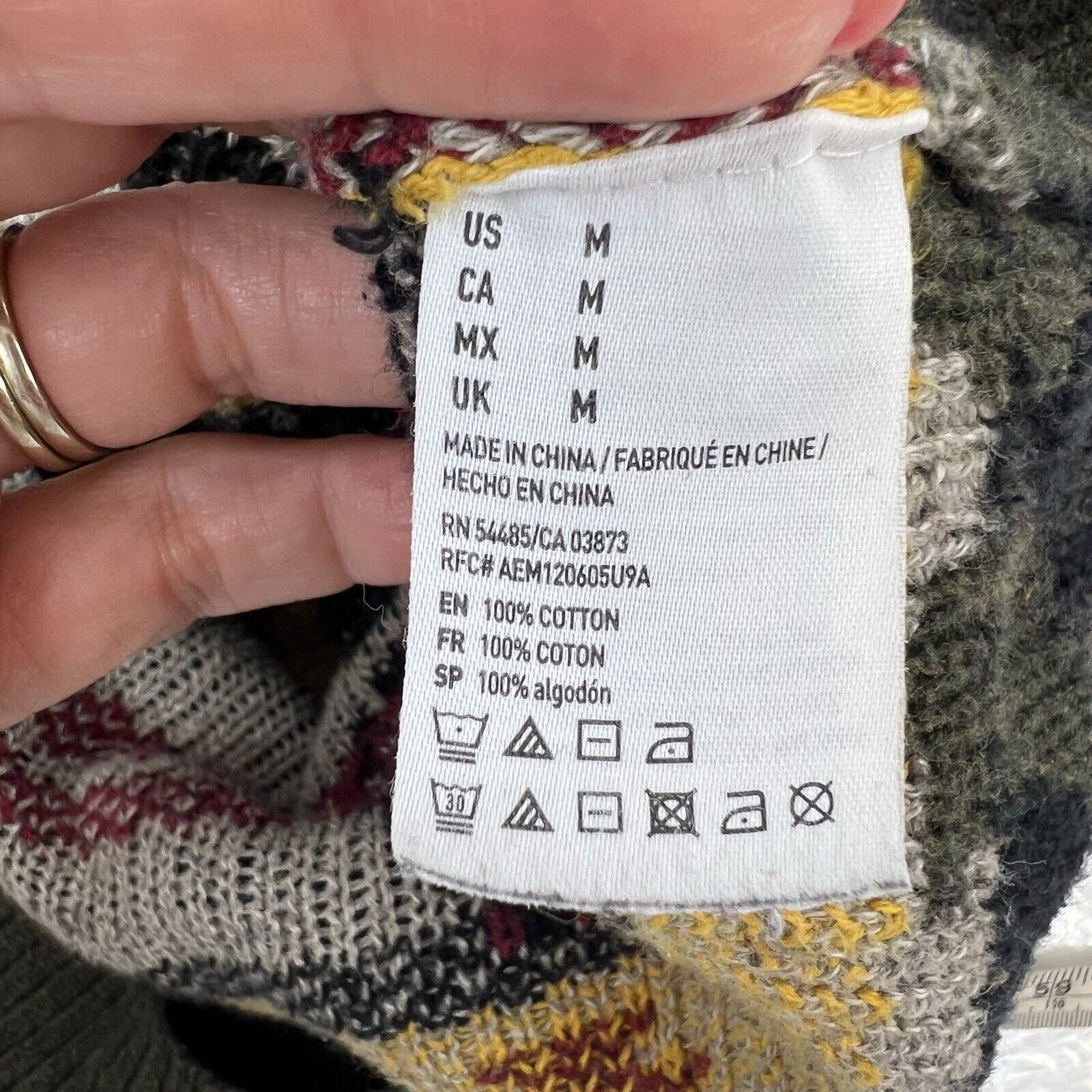 American Eagle Outfitters Y2K American Eagle Size M Hoodie Sweater Aztec Southwest Size US M / EU 48-50 / 2 - 7 Thumbnail