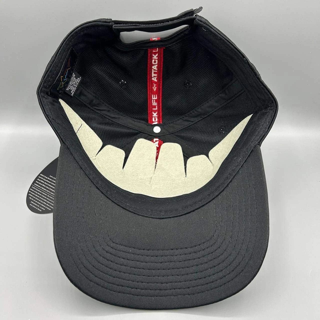 Greg Norman Greg Norman Golf Hat Men Attack Life Embroidered Strap Back Size ONE SIZE - 2 Thumbnail