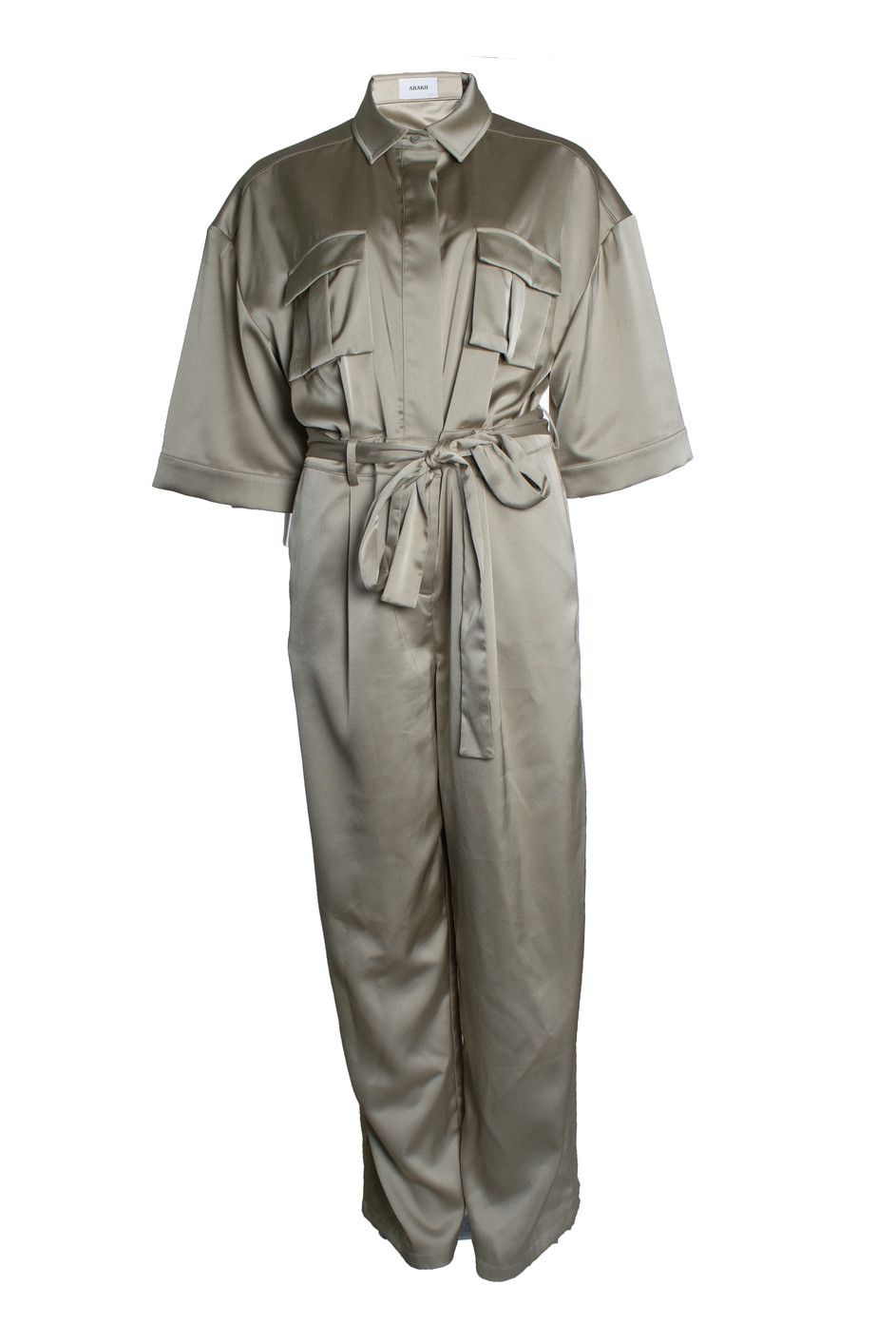 Other Arakii, shiny jumpsuit in beige Size 28" / US 6 / IT 42 - 1 Thumbnail