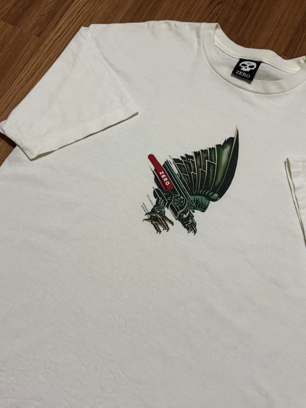 Girl Skateboards × Shorty's Skateboards × Vintage Vintage Zero Skateboard Tshirt Size US XL / EU 56 / 4 - 1 Thumbnail