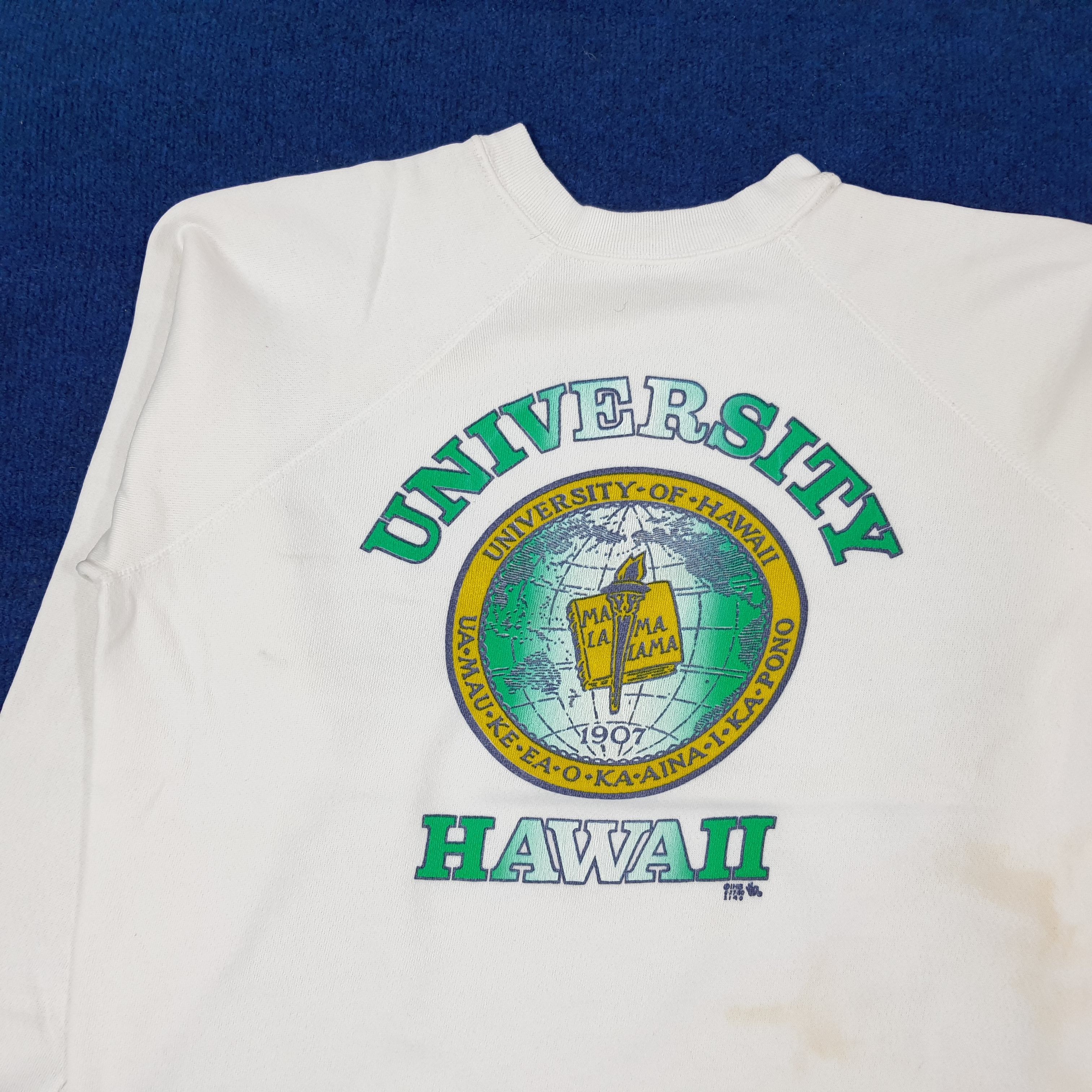 Other Vintage University of Hawaii America Sweatshirt C245N2 Size US M / EU 48-50 / 2 - 2 Thumbnail