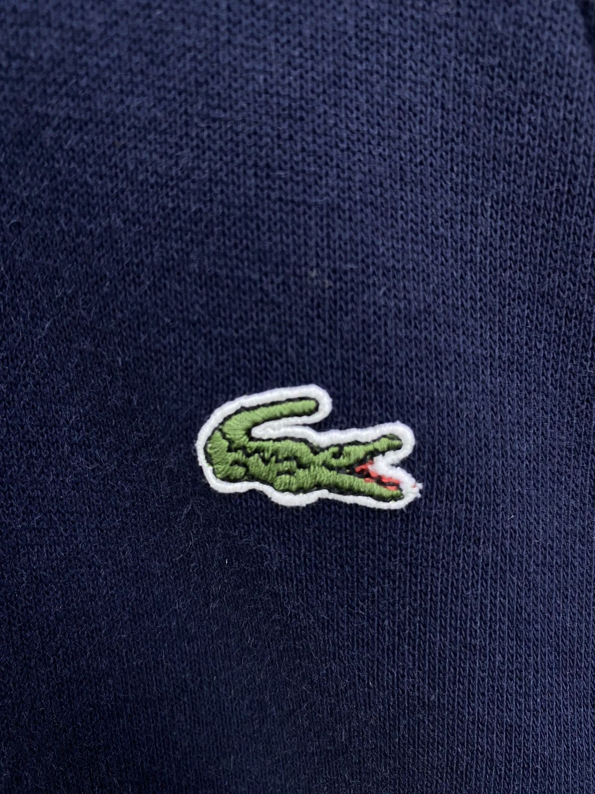 Lacoste Vintage Lacoste Zip Up Track Jacket Navy Blue Size 4 M Size US M / EU 48-50 / 2 - 7 Thumbnail