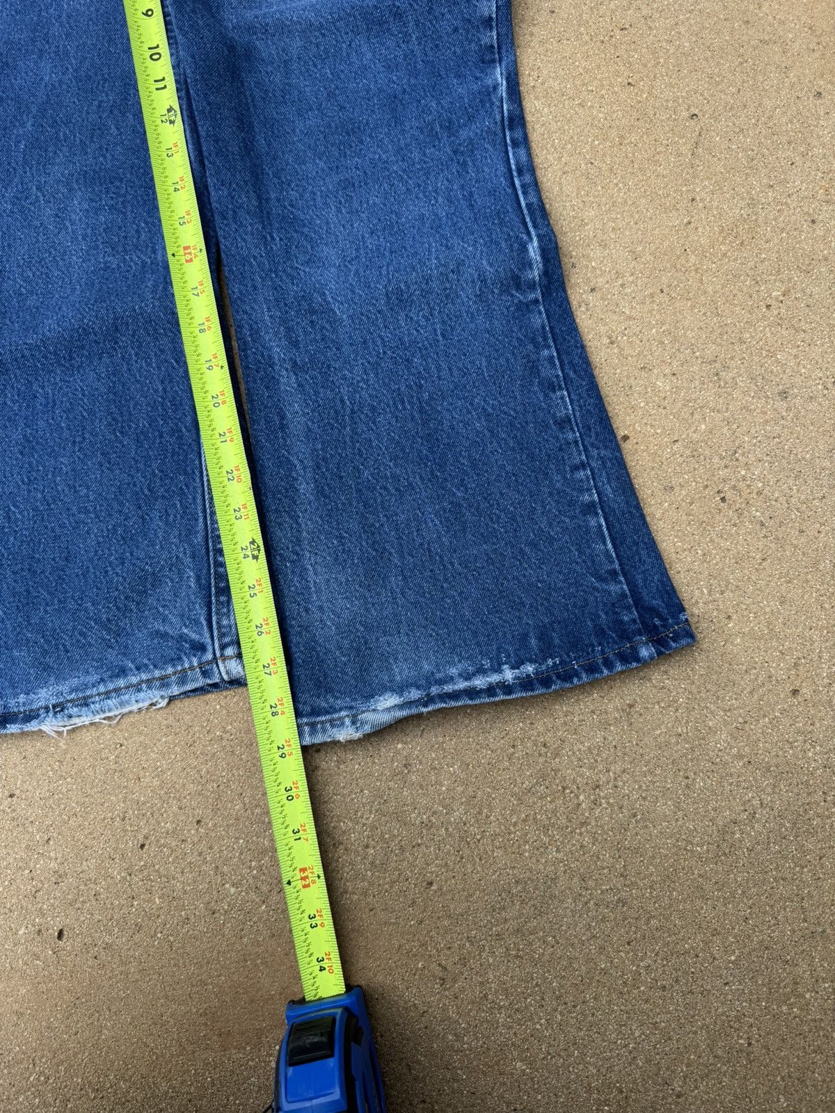 Levi's × Vintage Vtg 80’s Levi’s 646 Orange Tab Bellbottom Flare Jeans 36x29 Size US 36 / EU 52 - 10 Thumbnail
