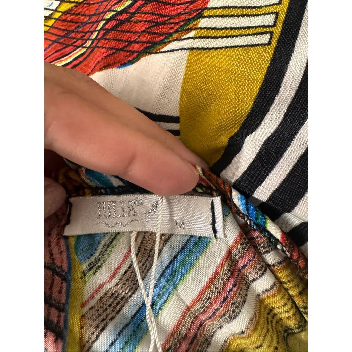 Other Julia Colorful Abstract Strapless Maxi Dress – Size M Size M / US 6-8 / IT 42-44 - 7 Thumbnail