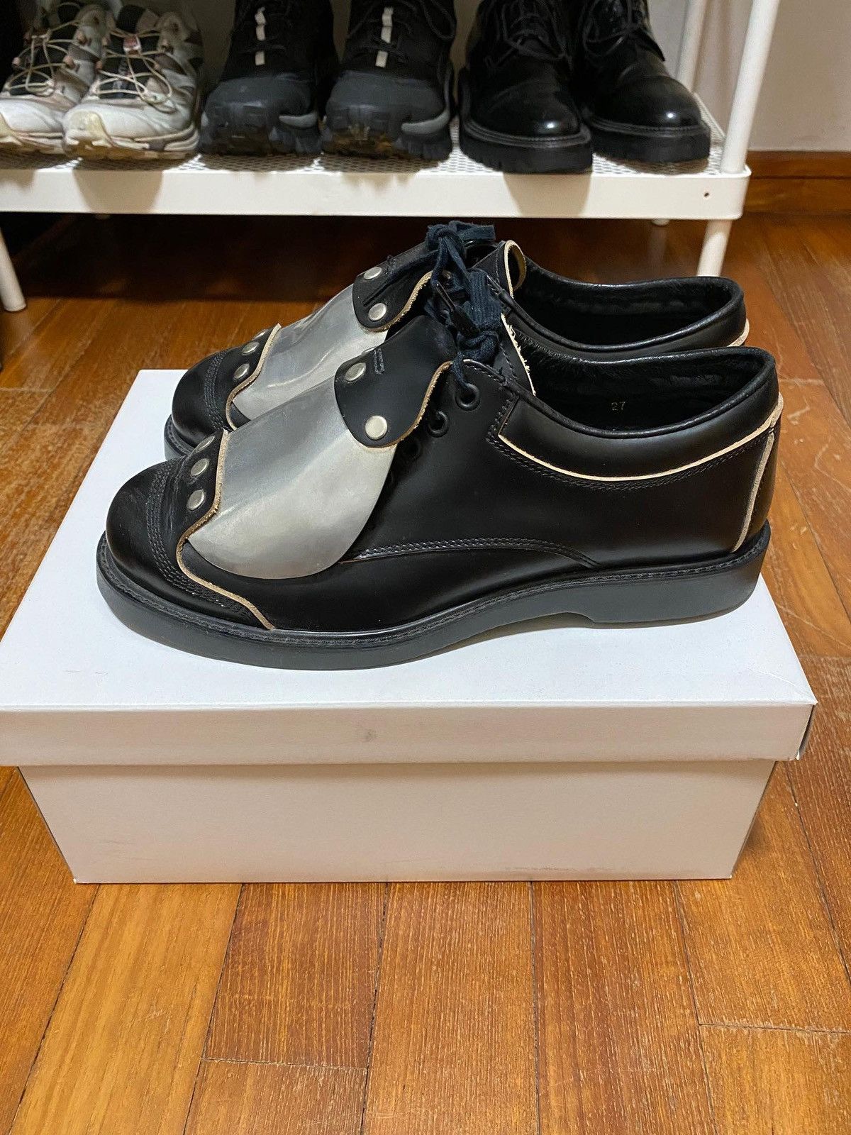 Comme des Garcons Homme Plus comme des garçons homme plus 20ss metal armour derby 27cm Size US 9 / EU 42 - 2 Thumbnail